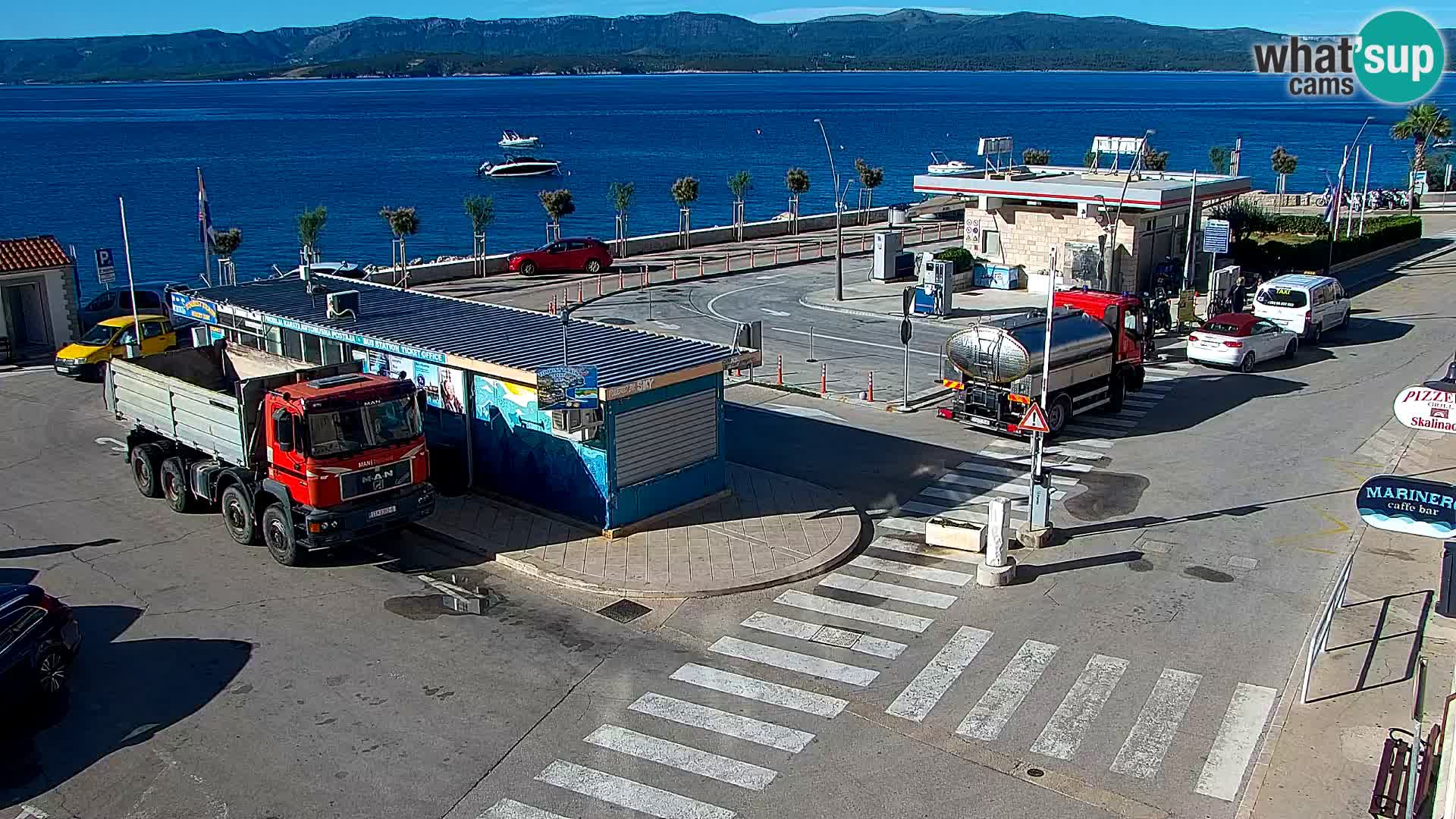 Webcam Bol Town Center & Marina – Live View from Bol, Brač