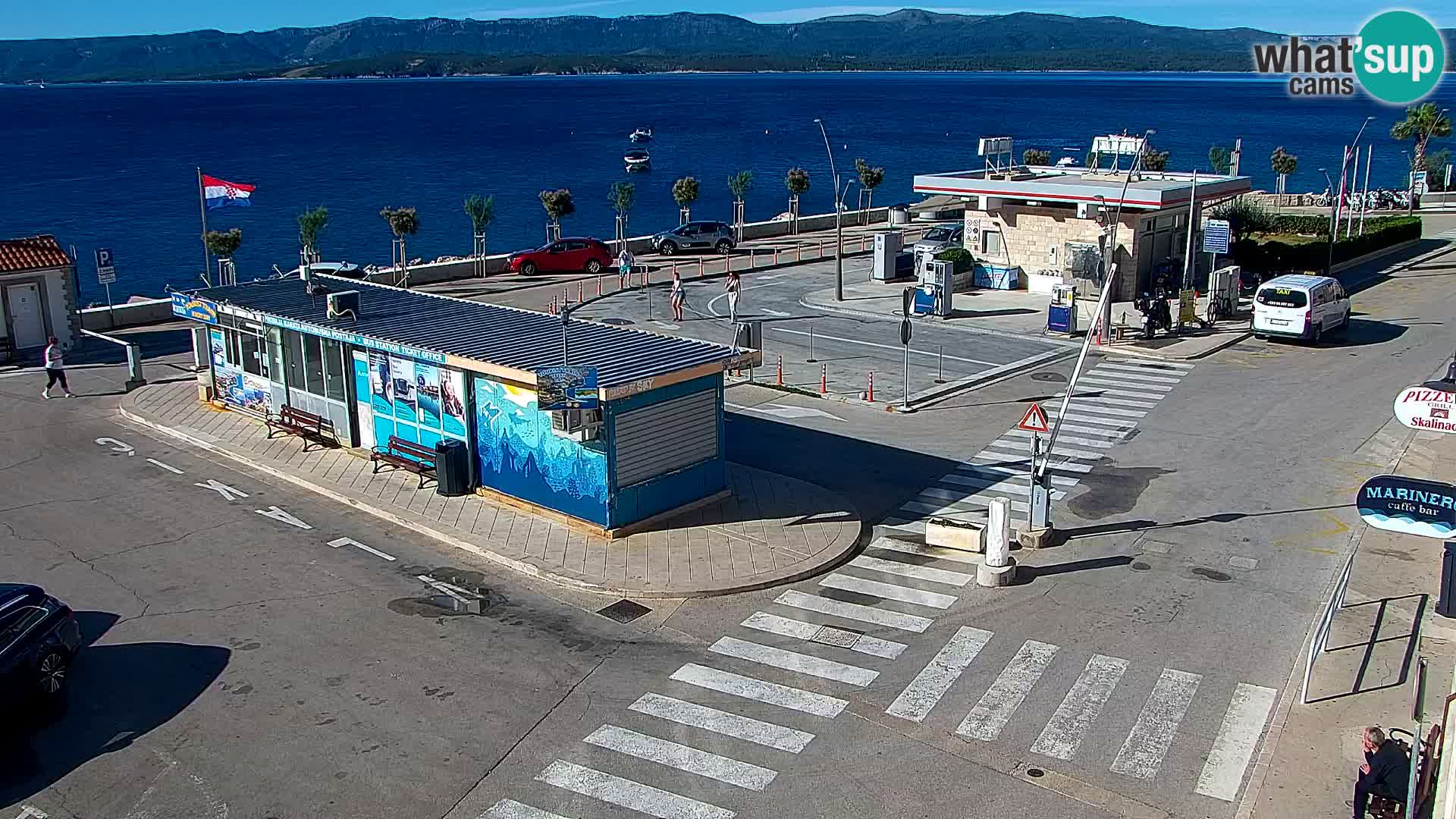 Webcam Bol Town Center & Marina – Live View from Bol, Brač