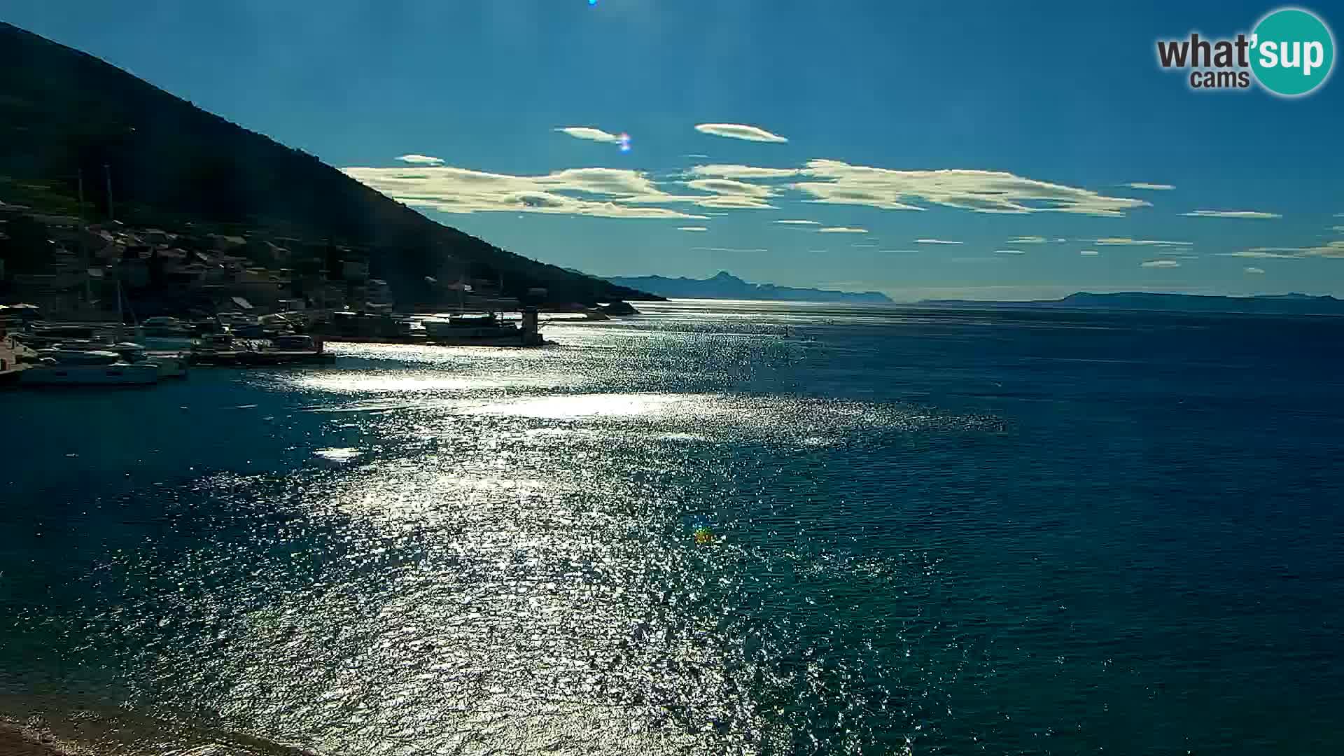 Webcam Bol Centre-Ville & Marina – Vue en direct depuis Bol, île de Brač
