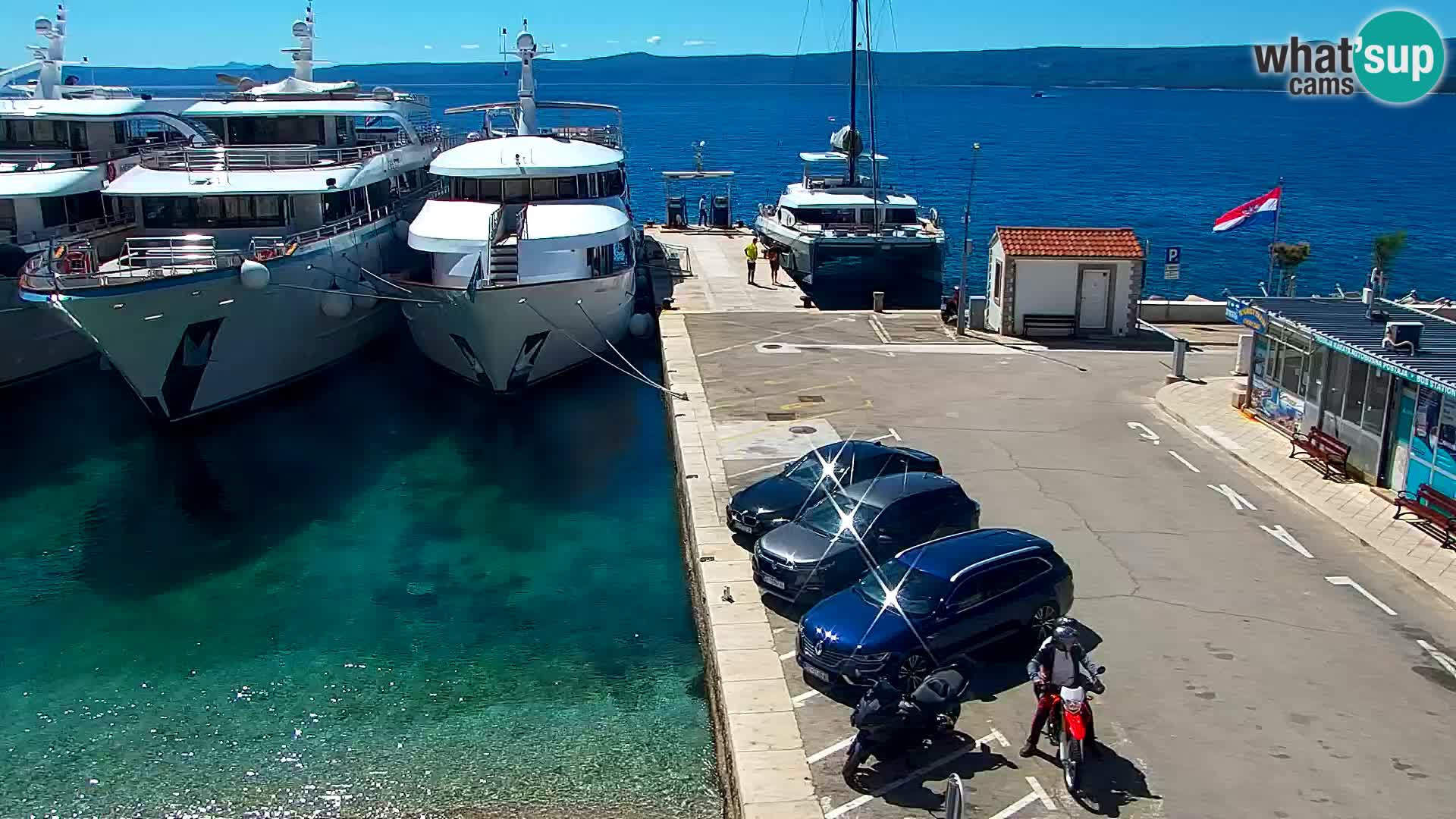 Webcam Bol Town Center & Marina – Live View from Bol, Brač