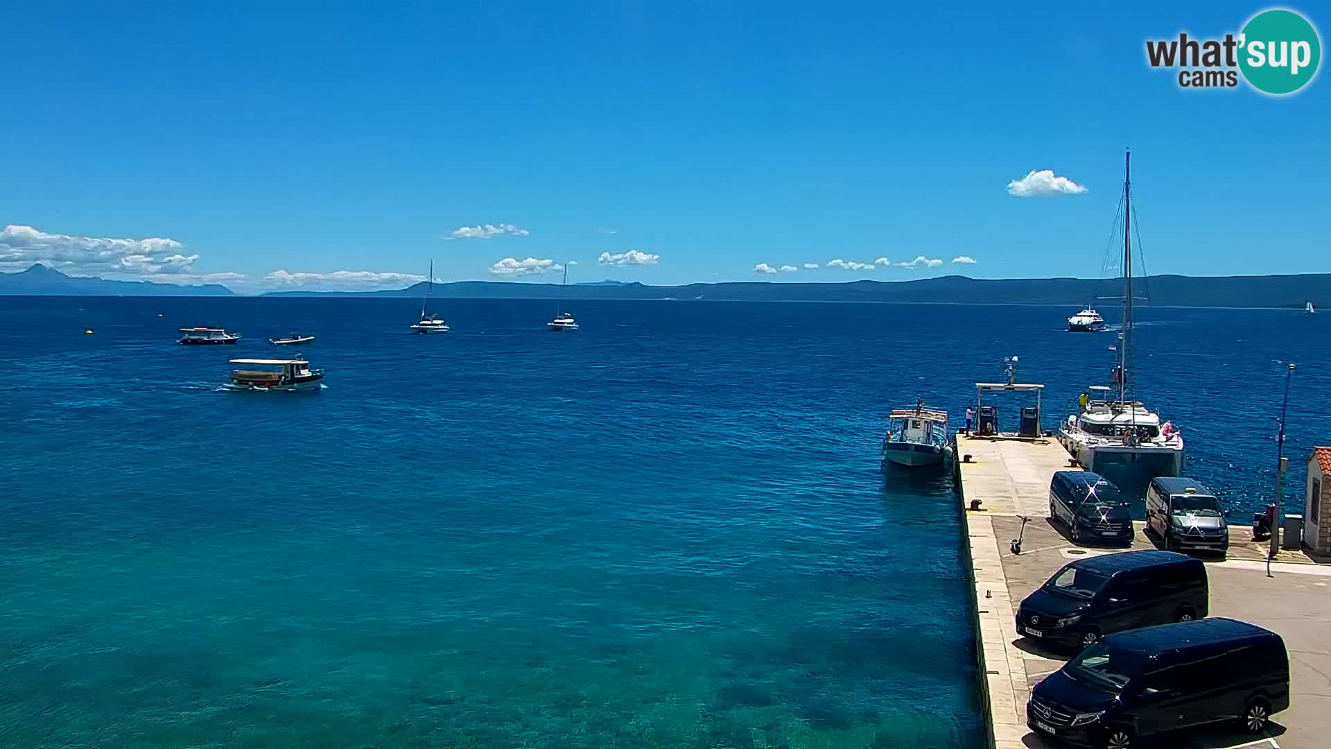 Webcam Bol Town Center & Marina – Live View from Bol, Brač