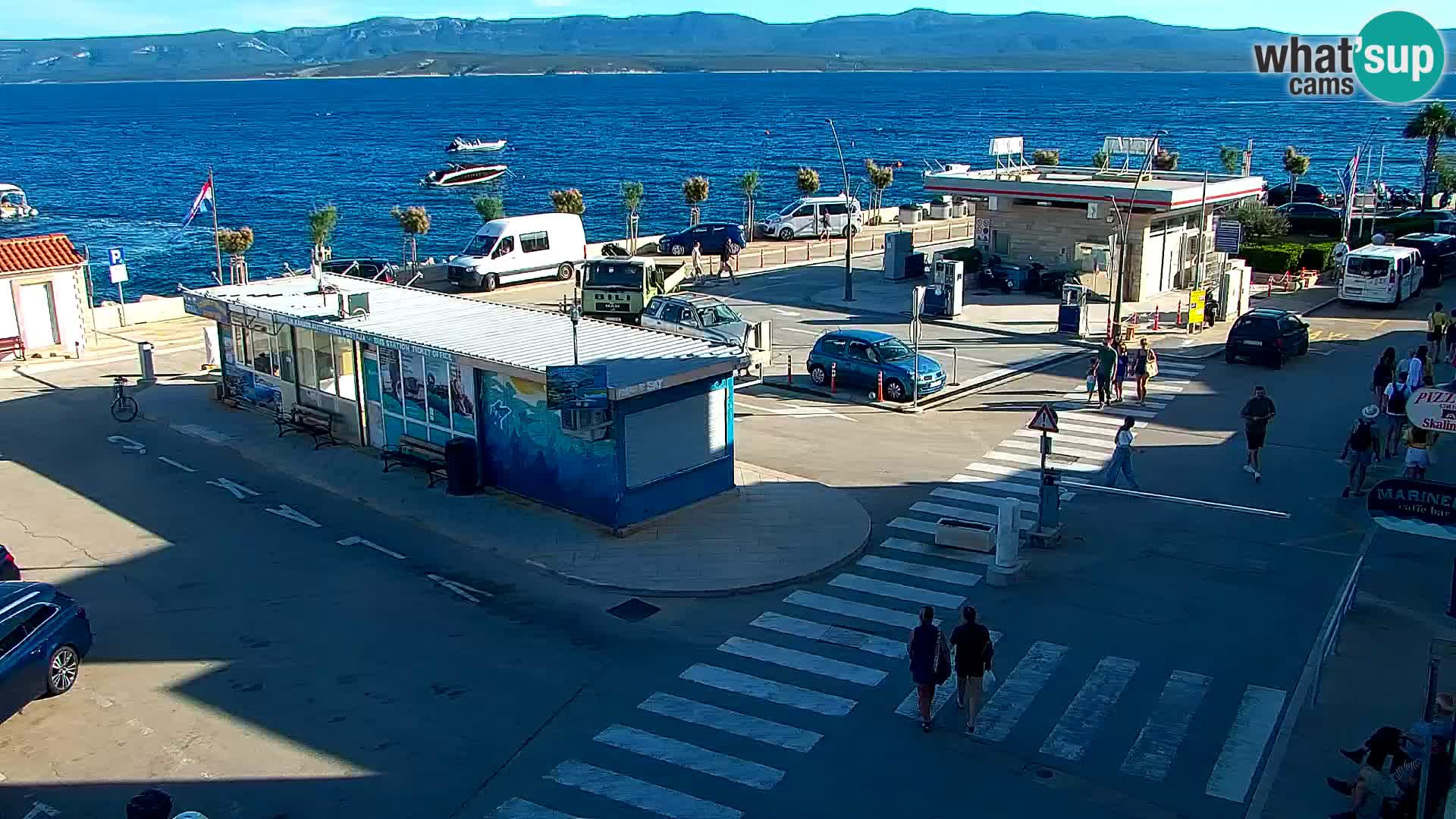 Webcam Bol Town Center & Marina – Live View from Bol, Brač