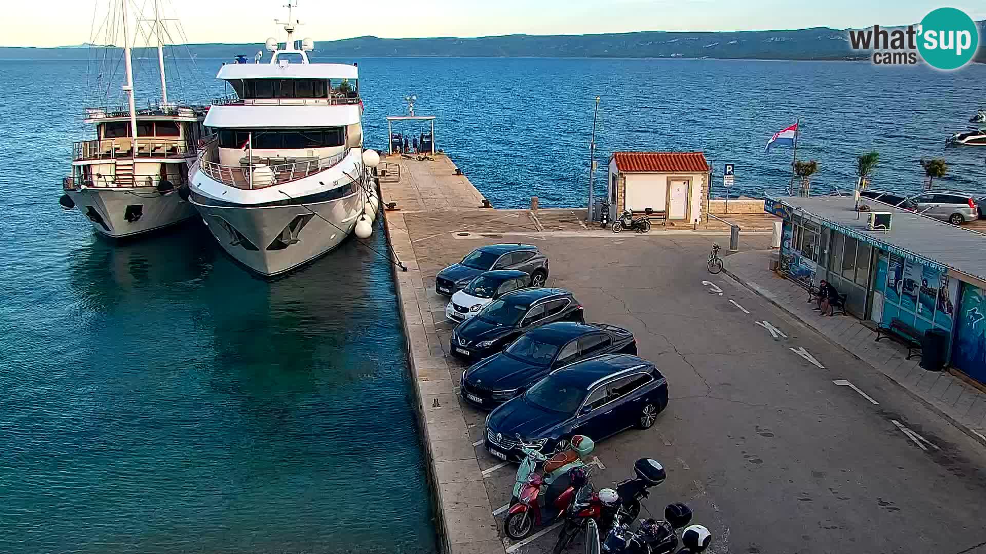 Webcam Bol Town Center & Marina – Live View from Bol, Brač
