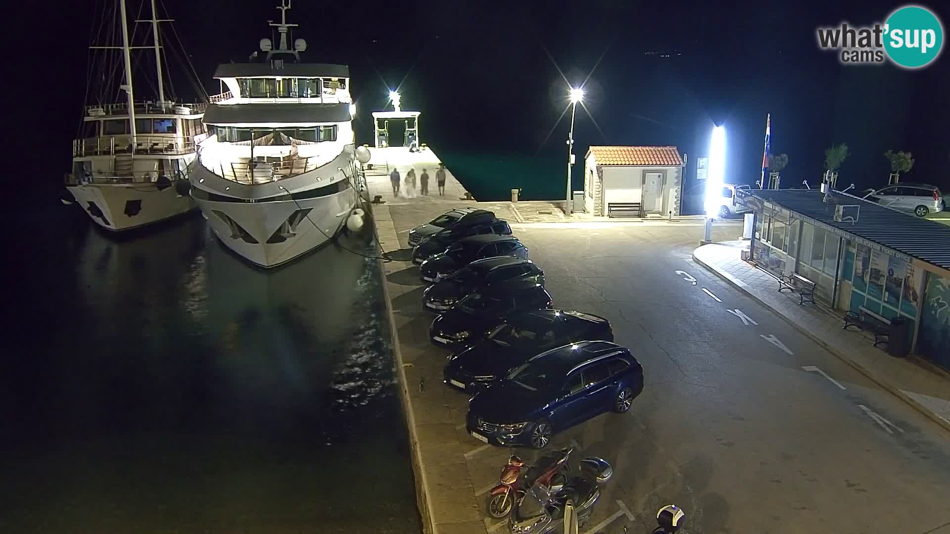 Webcam Bol Hafen & Ortszentrum – Liveblick aus Bol auf der Insel Brač