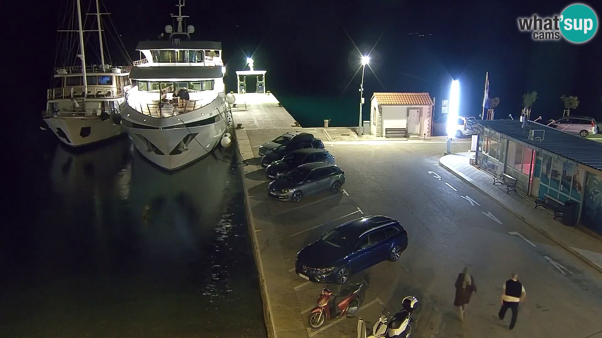 Webcam Bol Hafen & Ortszentrum – Liveblick aus Bol auf der Insel Brač