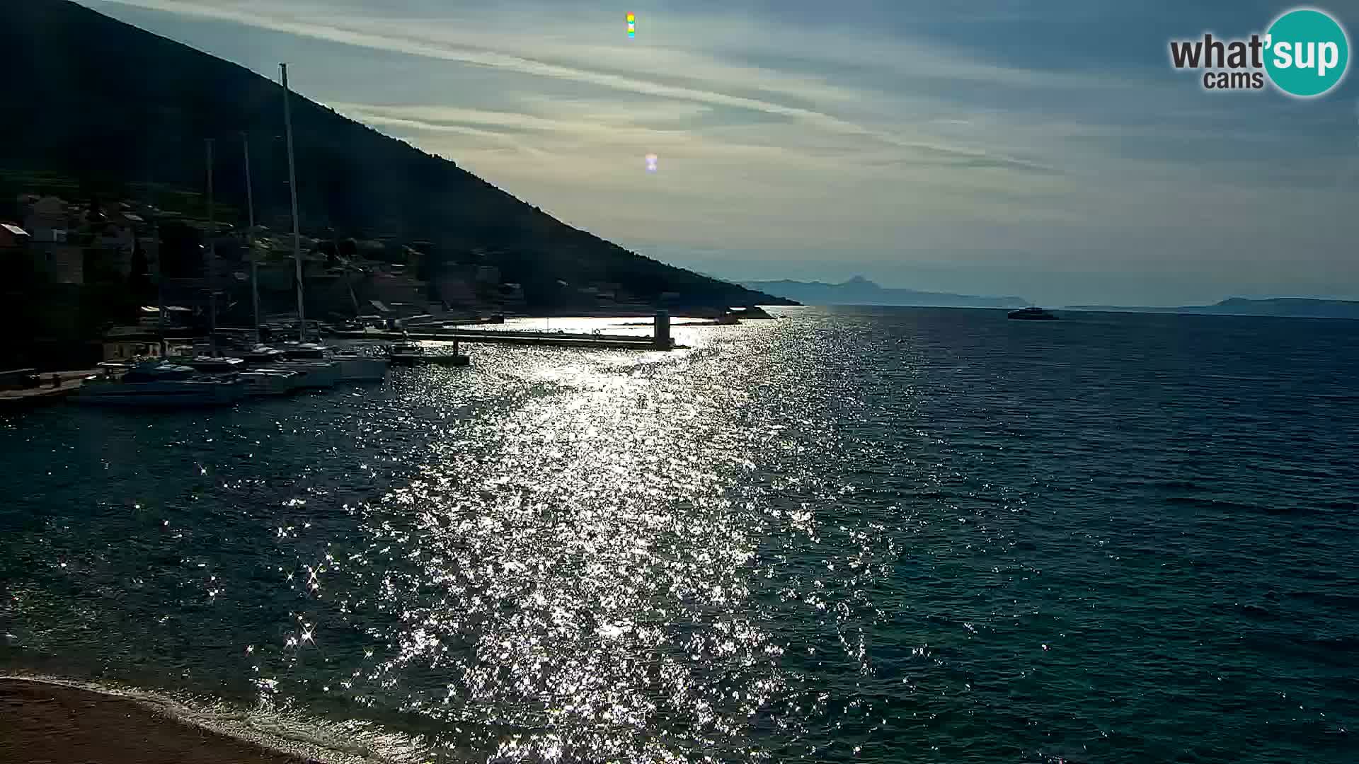 Webcam Bol Hafen & Ortszentrum – Liveblick aus Bol auf der Insel Brač