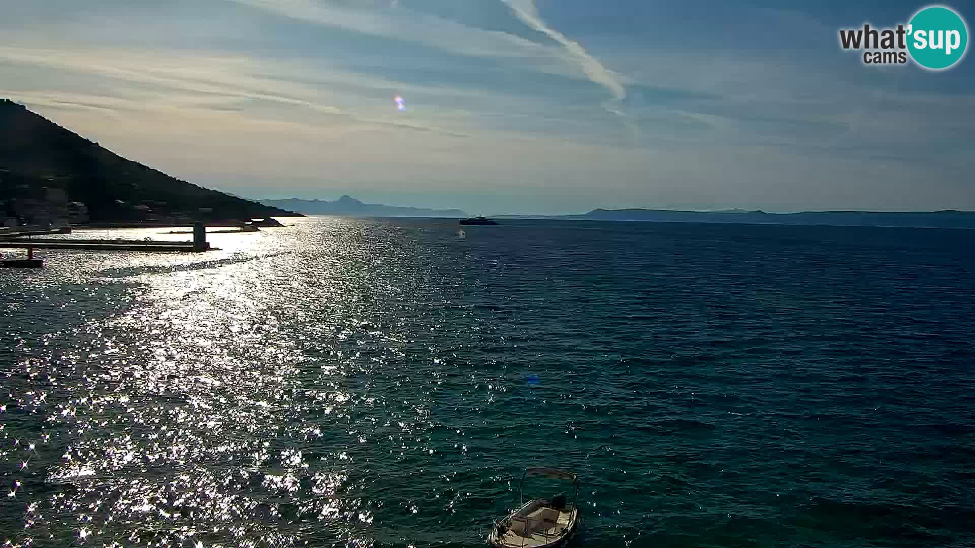 Webcam Bol Hafen & Ortszentrum – Liveblick aus Bol auf der Insel Brač