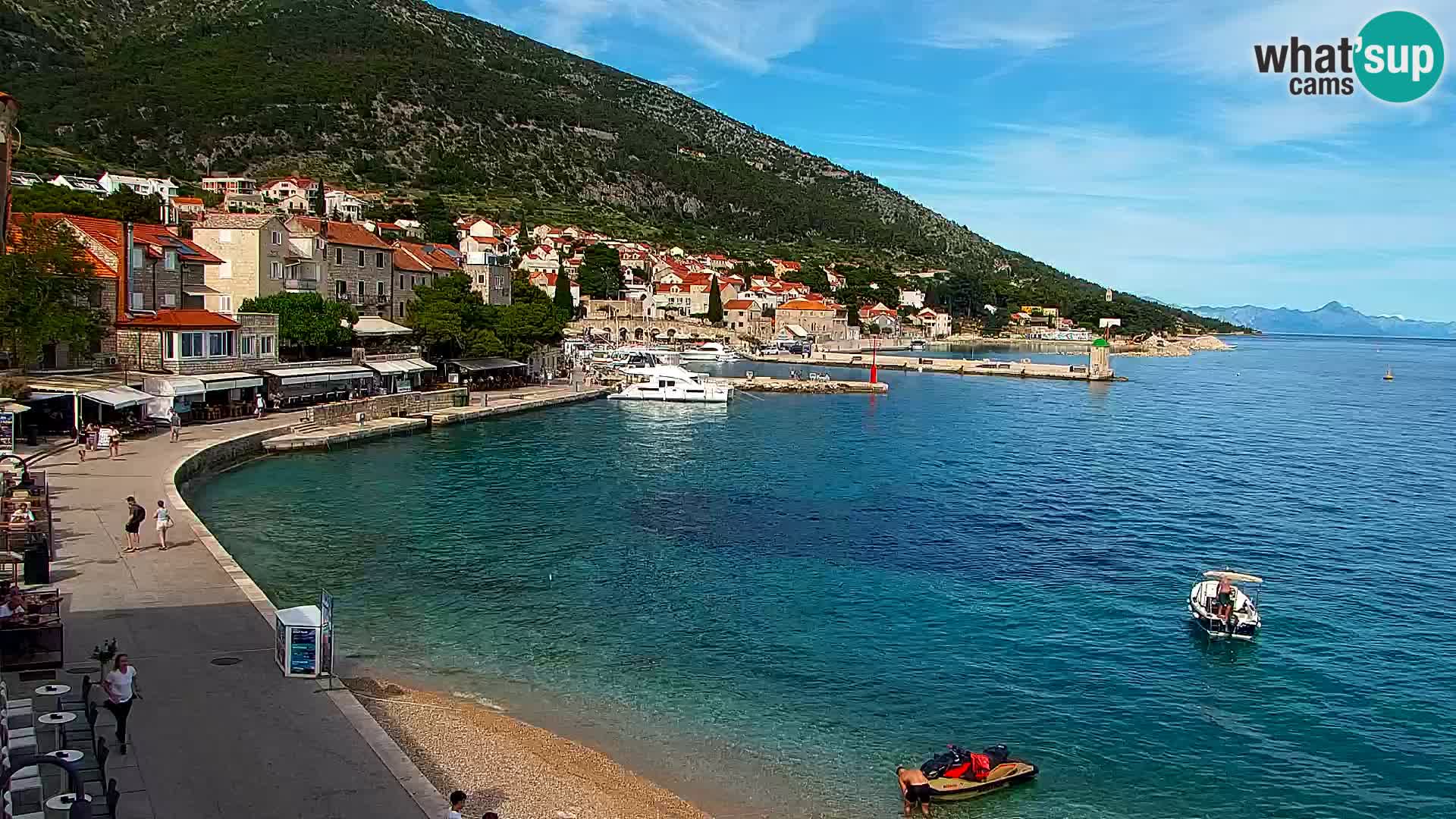 Webcam Bol Town Center & Marina – Live View from Bol, Brač