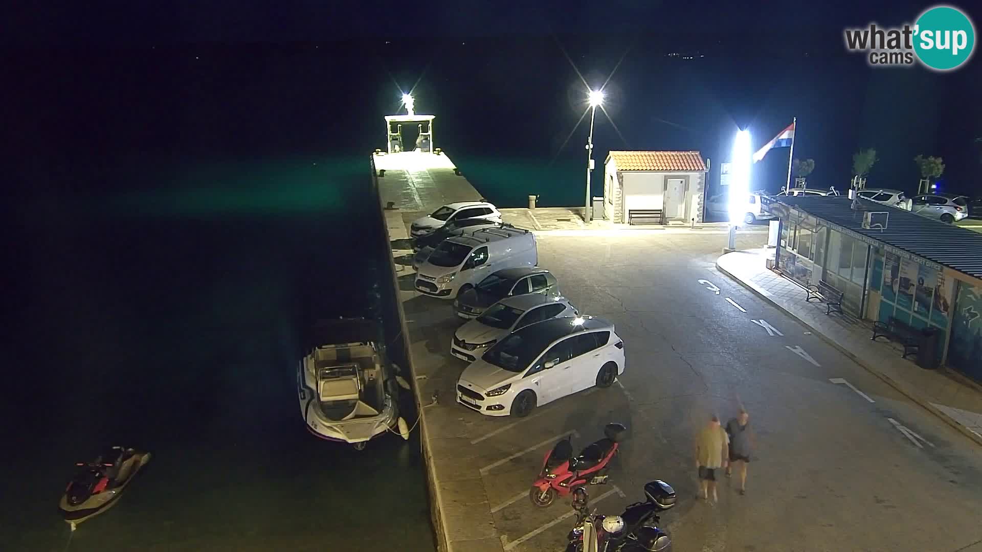 Webcam Bol centre-ville & marina – Vue en direct depuis Bol, île de Brač