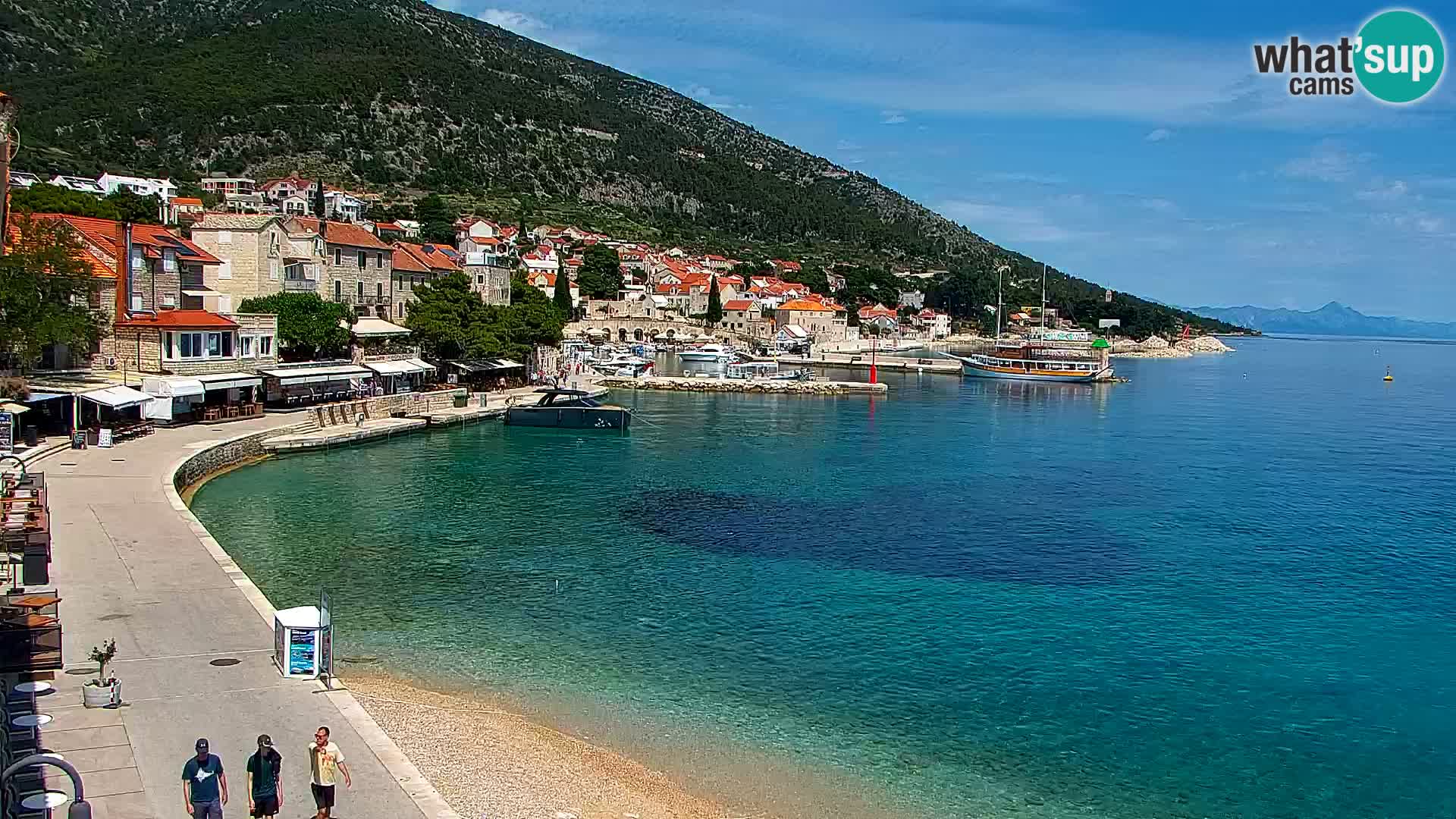 Webcam Bol Town Center & Marina – Live View from Bol, Brač