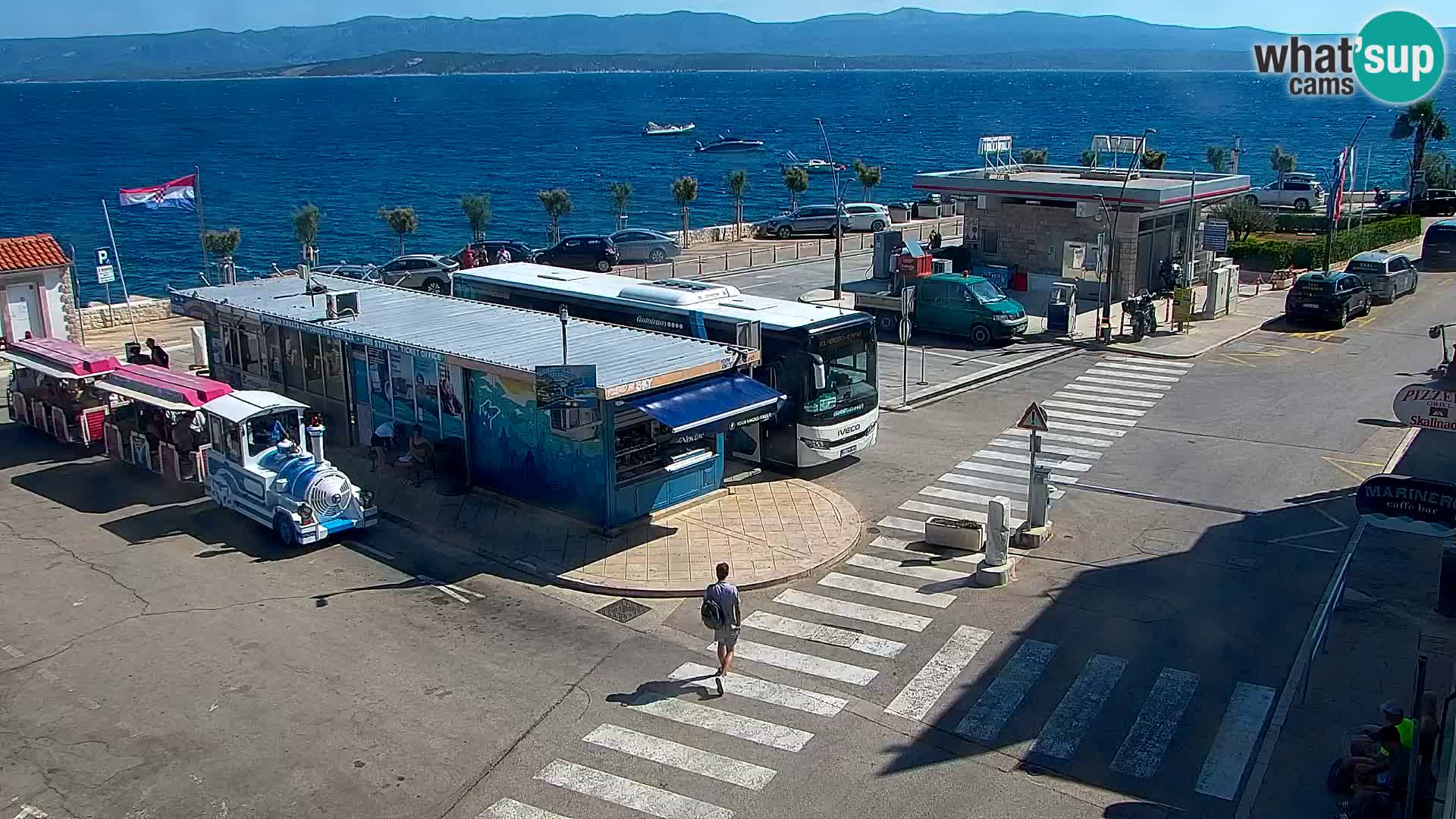 Webcam Bol Hafen & Ortszentrum – Liveblick aus Bol auf der Insel Brač