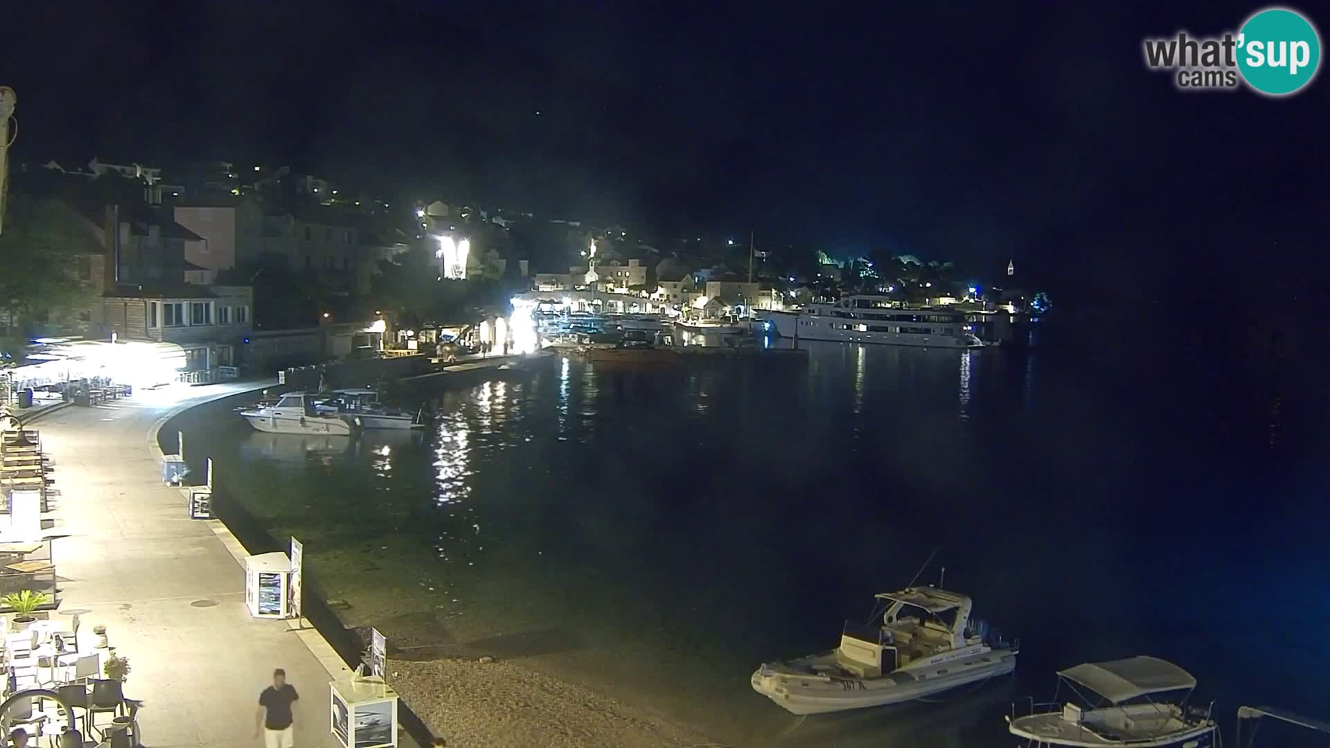 Webcam Bol Hafen & Ortszentrum – Liveblick aus Bol auf der Insel Brač