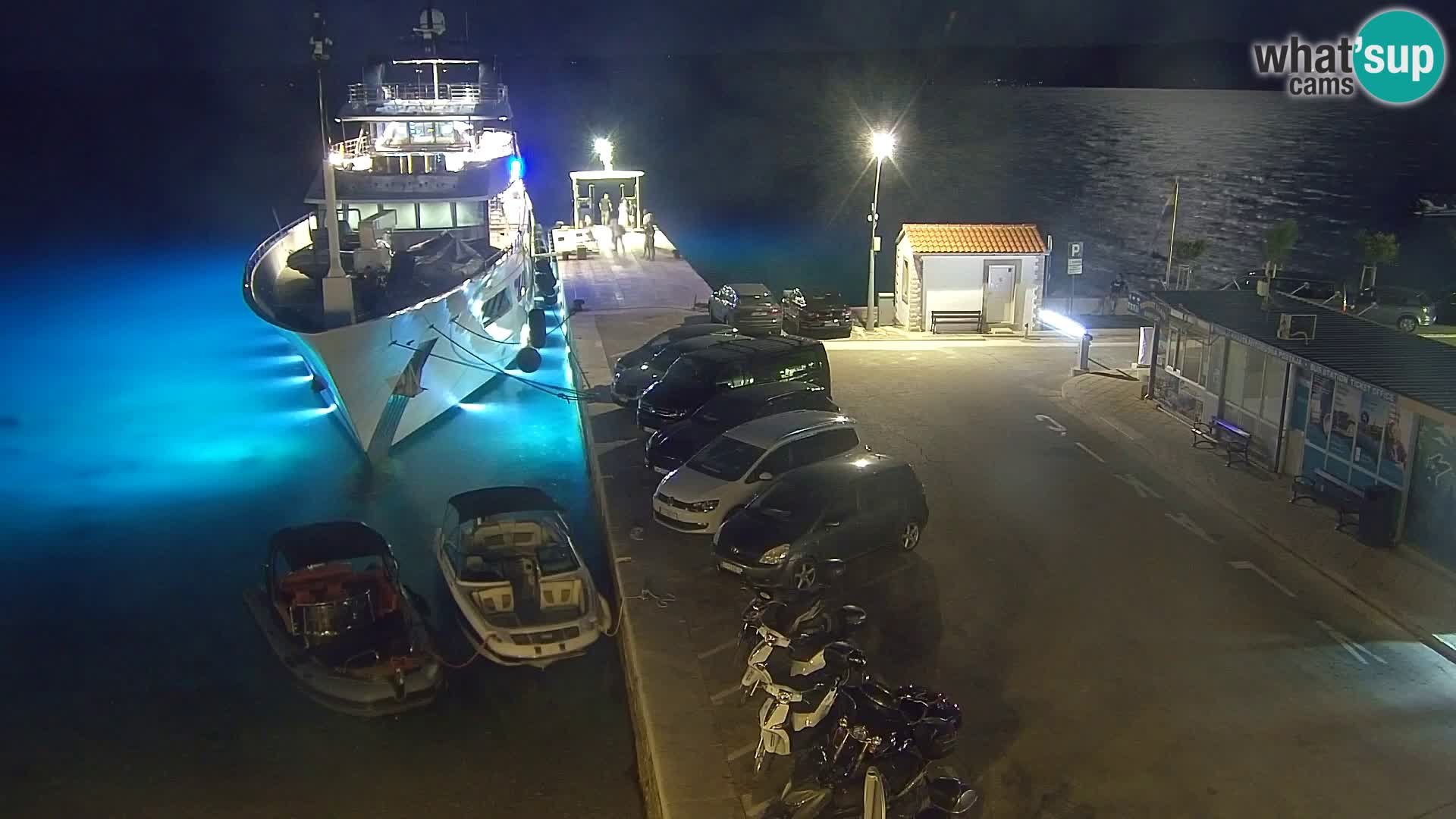 Webcam Bol Hafen & Ortszentrum – Liveblick aus Bol auf der Insel Brač