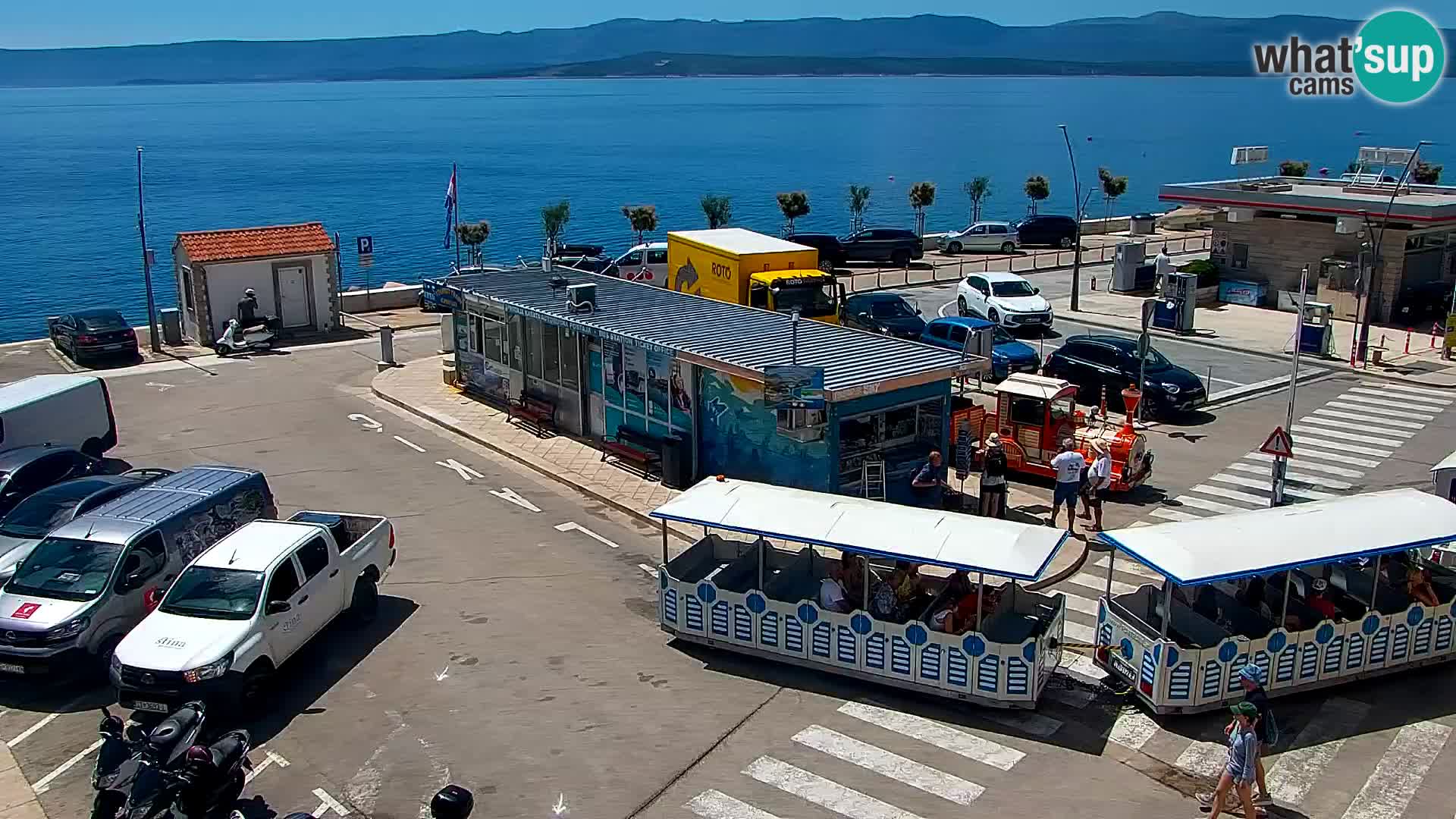 Webcam Bol Hafen & Ortszentrum – Liveblick aus Bol auf der Insel Brač