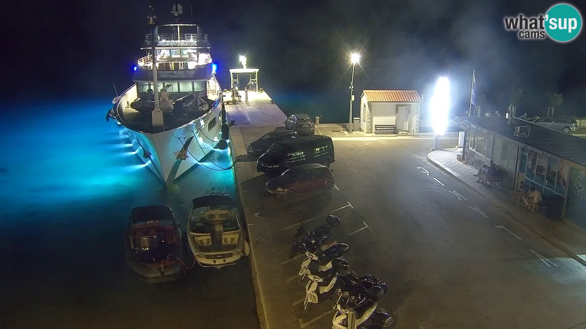 Webcam Bol Hafen & Ortszentrum – Liveblick aus Bol auf der Insel Brač