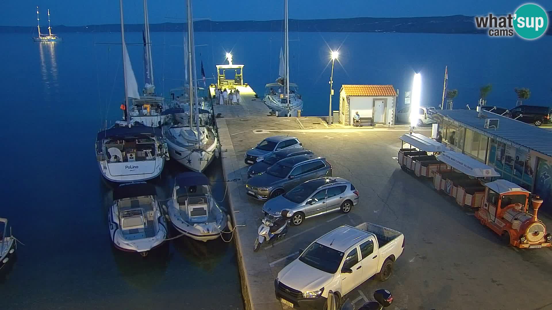 Webcam Bol Centre-Ville & Marina – Vue en direct depuis Bol, île de Brač