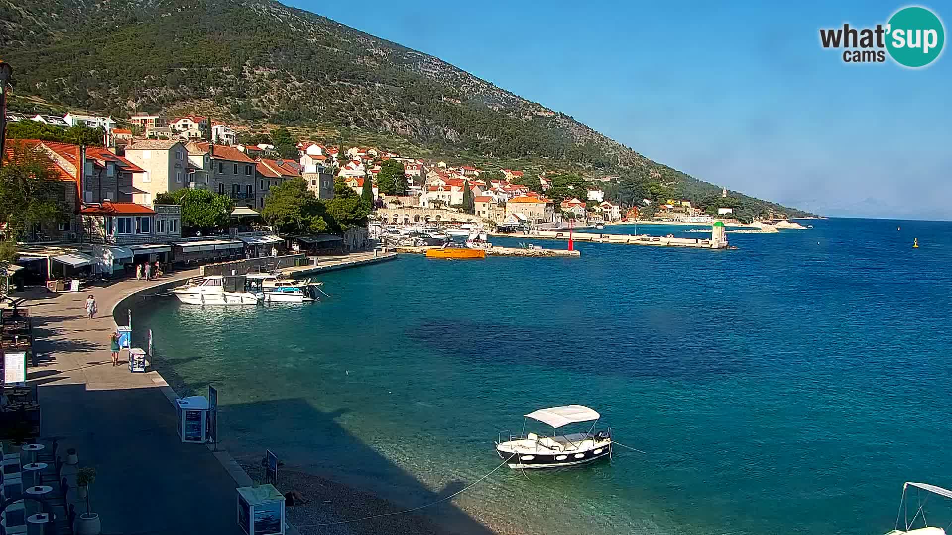 Webcam Bol Town Center & Marina – Live View from Bol, Brač