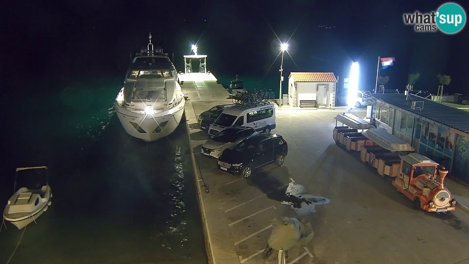 Webcam Bol Centre-Ville & Marina – Vue en direct depuis Bol, île de Brač