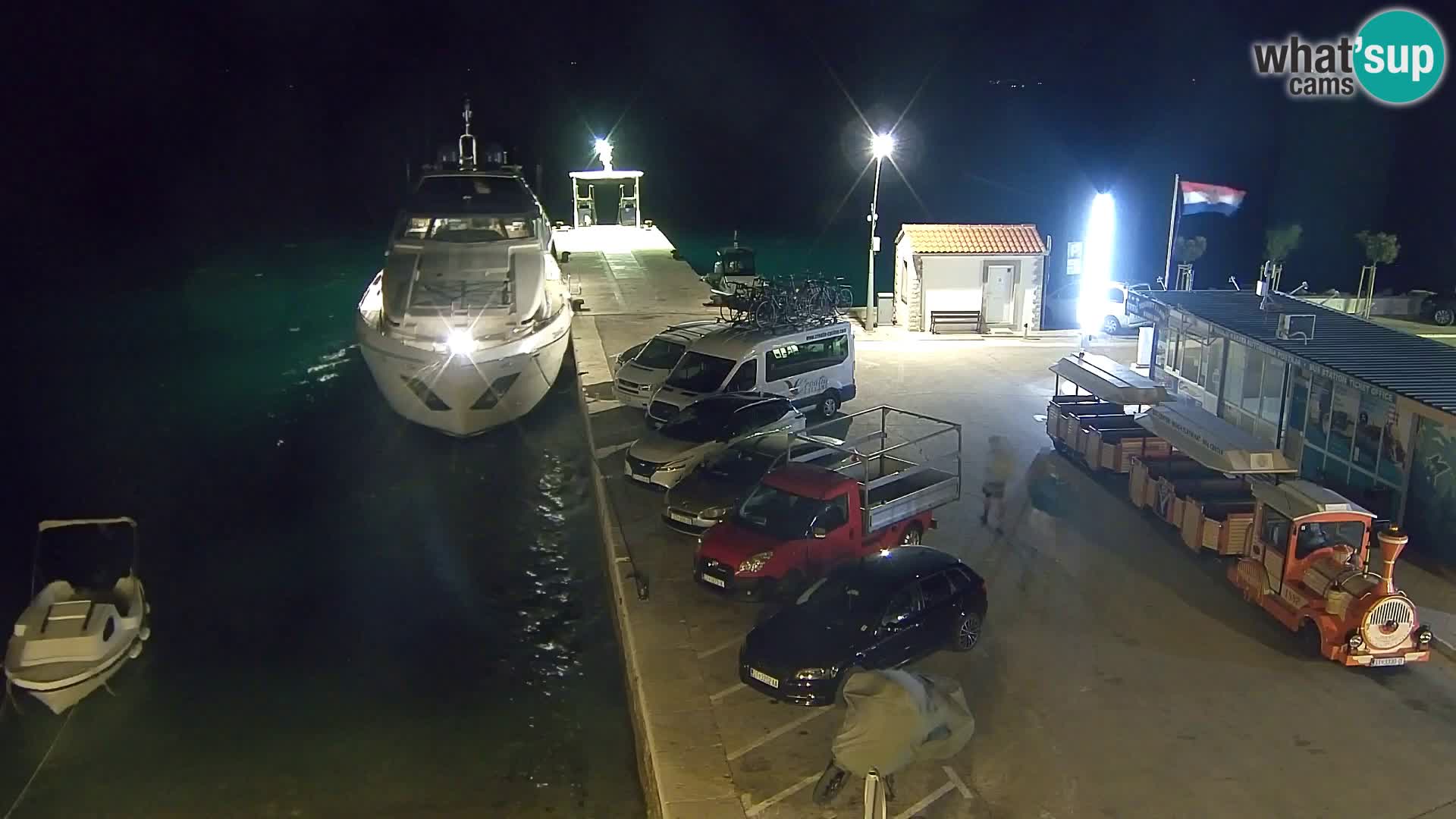 Webcam Bol Centre-Ville & Marina – Vue en direct depuis Bol, île de Brač