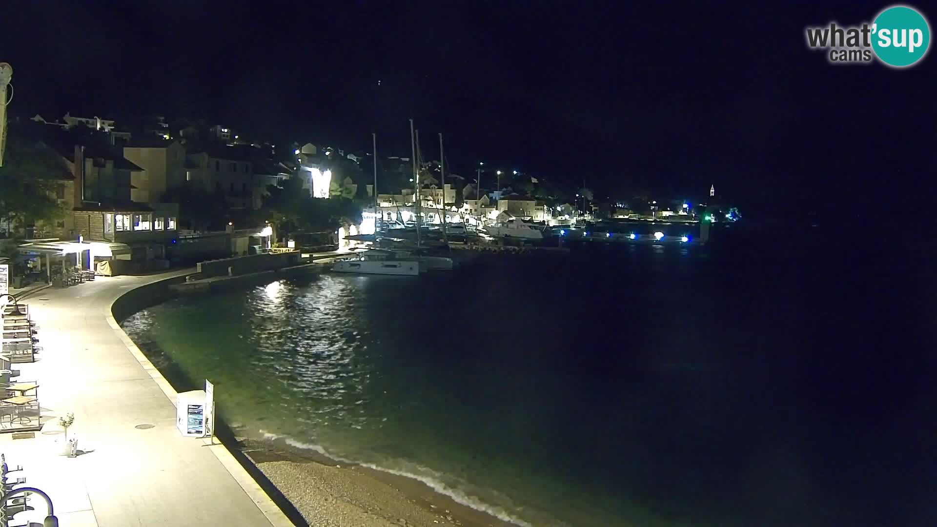 Webcam Bol Town Center & Marina – Live View from Bol, Brač