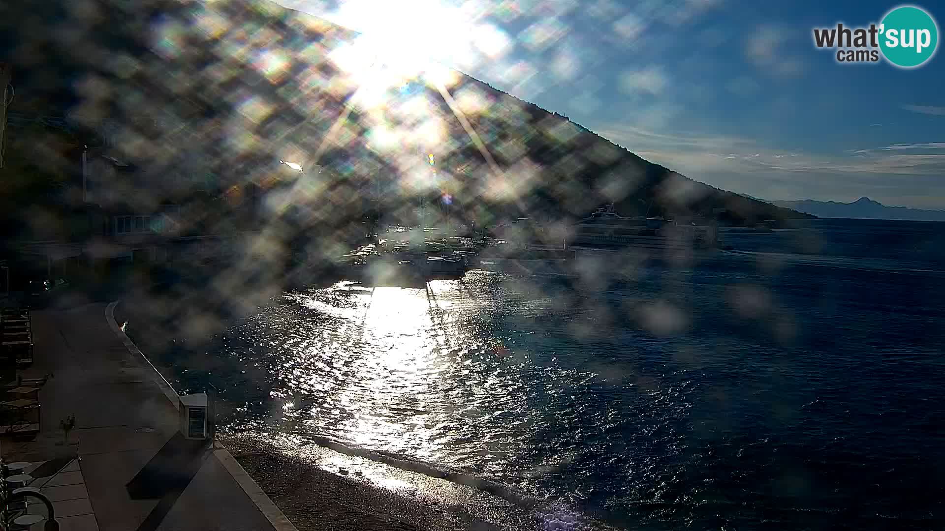 Webcam Bol Hafen & Ortszentrum – Liveblick aus Bol auf der Insel Brač