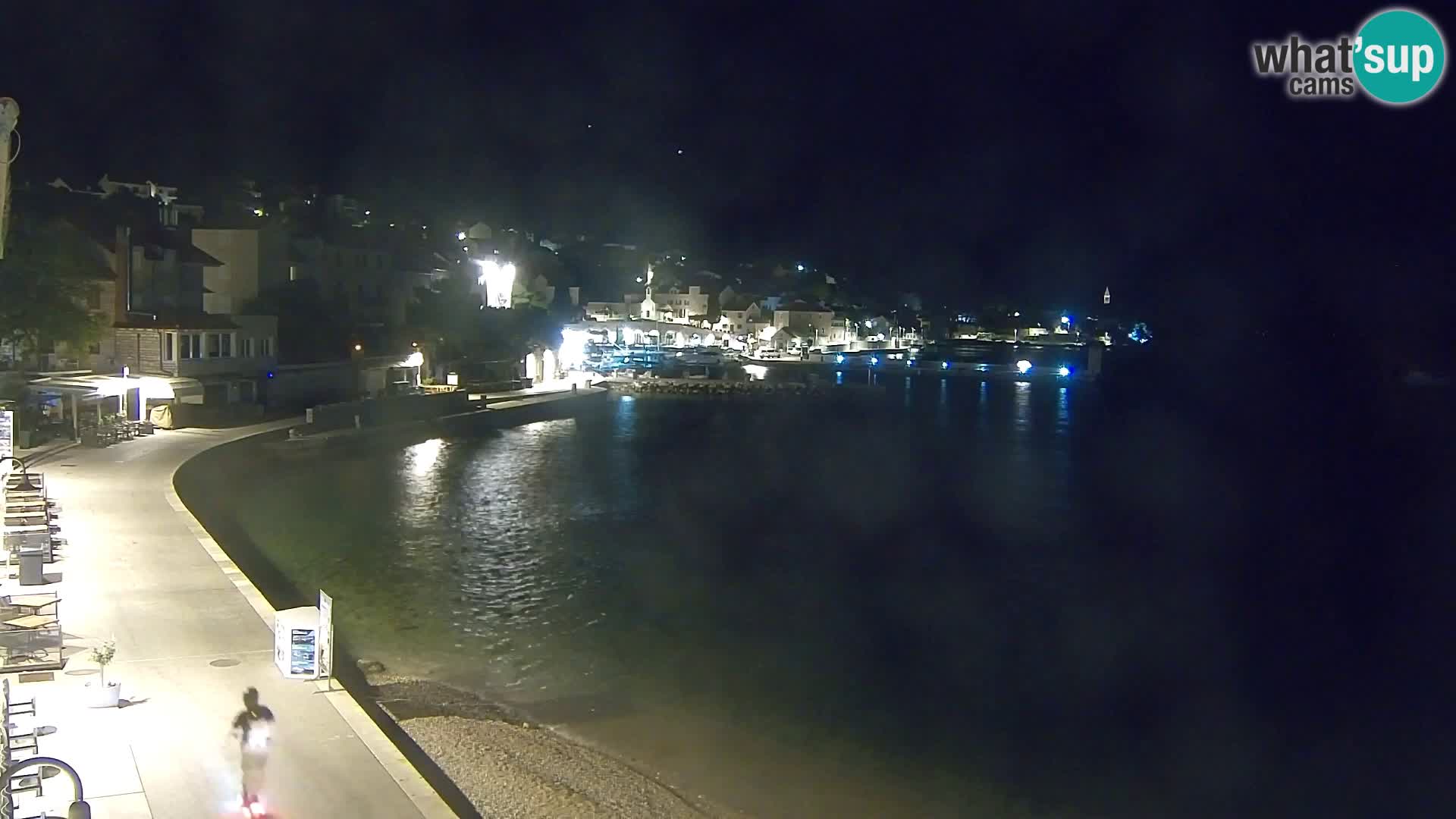 Webcam Bol Centre-Ville & Marina – Vue en direct depuis Bol, île de Brač