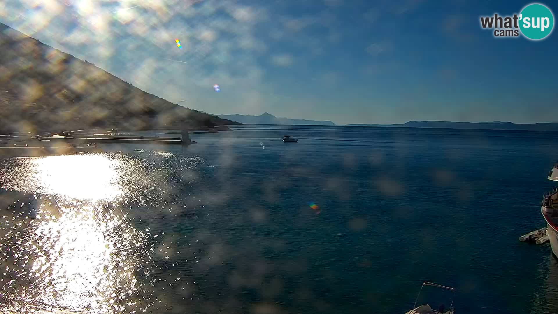 Webcam Bol Centre-Ville & Marina – Vue en direct depuis Bol, île de Brač