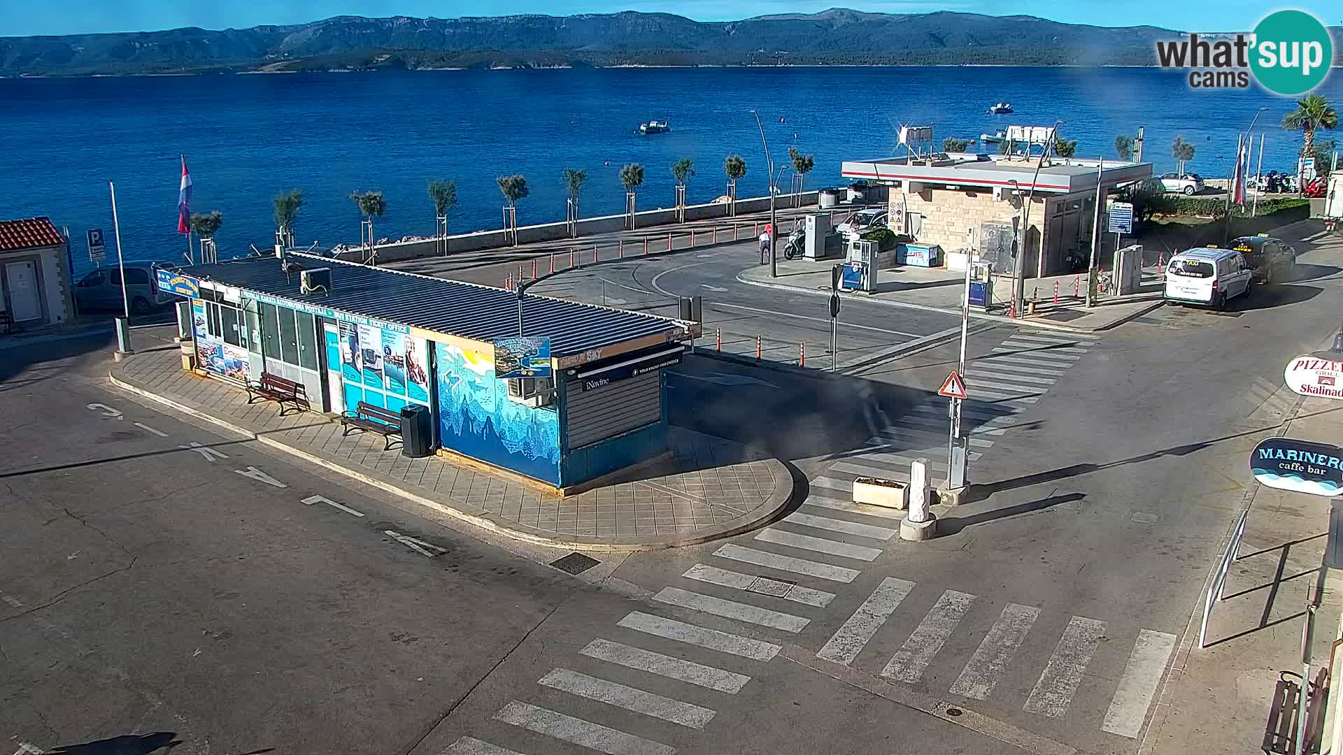 Webcam Bol Hafen & Ortszentrum – Liveblick aus Bol auf der Insel Brač