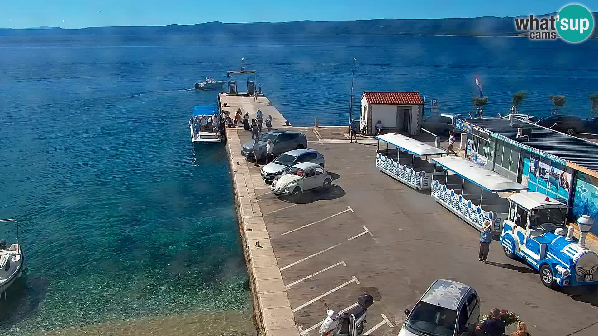 Webcam Bol Centre-Ville & Marina – Vue en direct depuis Bol, île de Brač