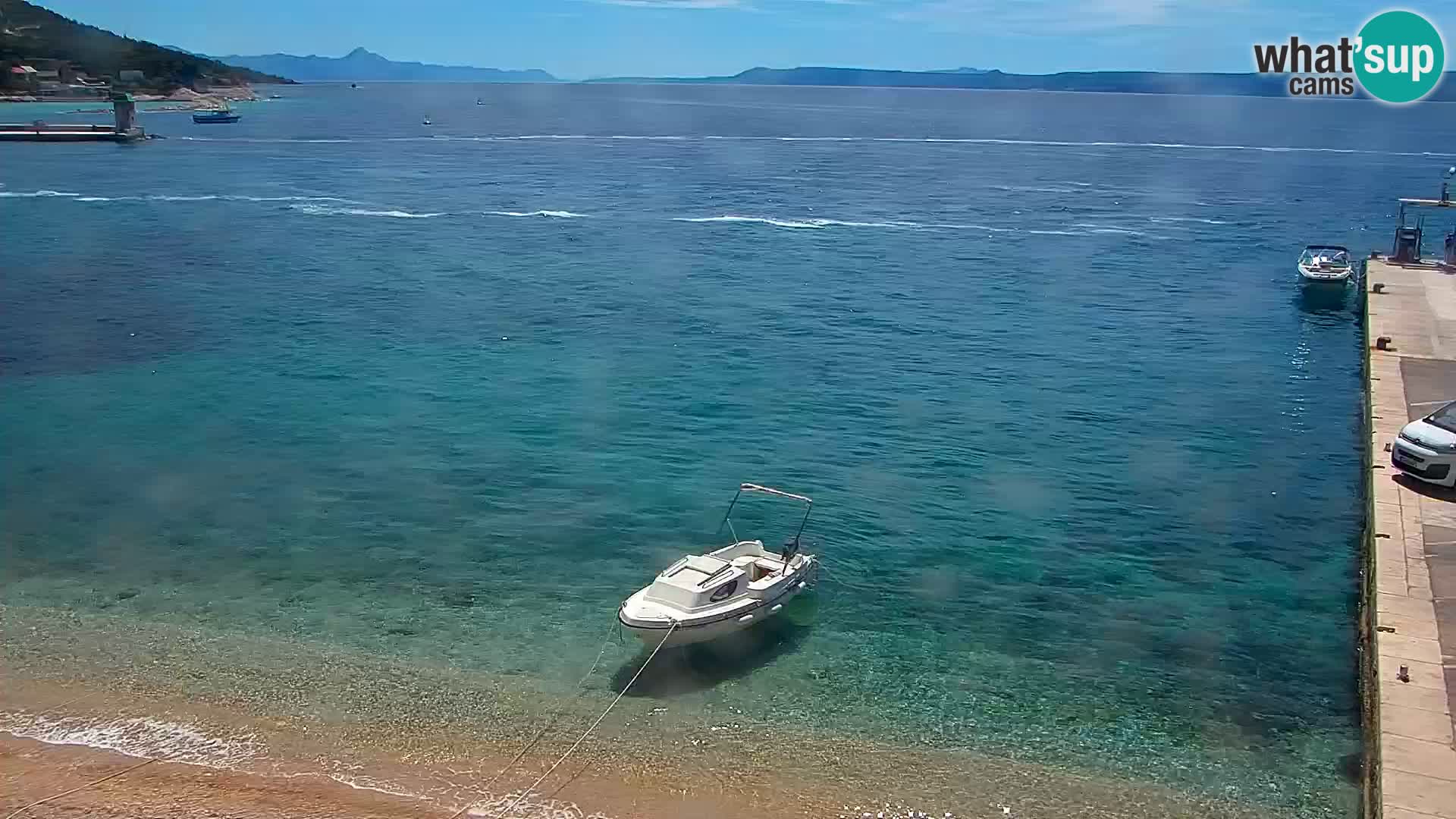 Webcam Bol Centre-Ville & Marina – Vue en direct depuis Bol, île de Brač