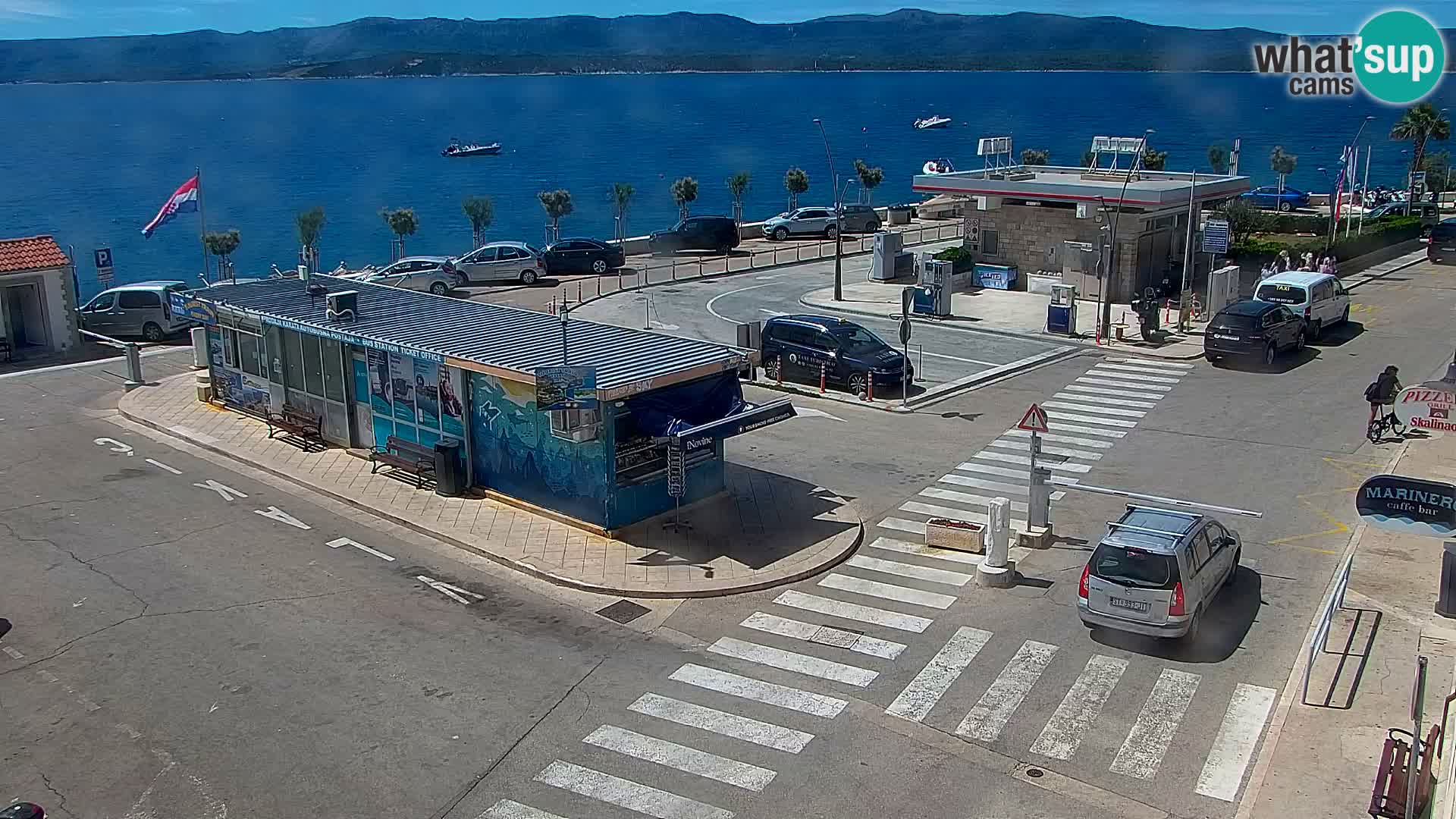 Webcam Bol Centre-Ville & Marina – Vue en direct depuis Bol, île de Brač