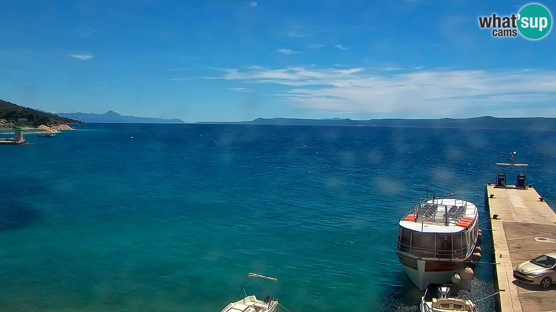 Webcam Bol Hafen & Ortszentrum – Liveblick aus Bol auf der Insel Brač