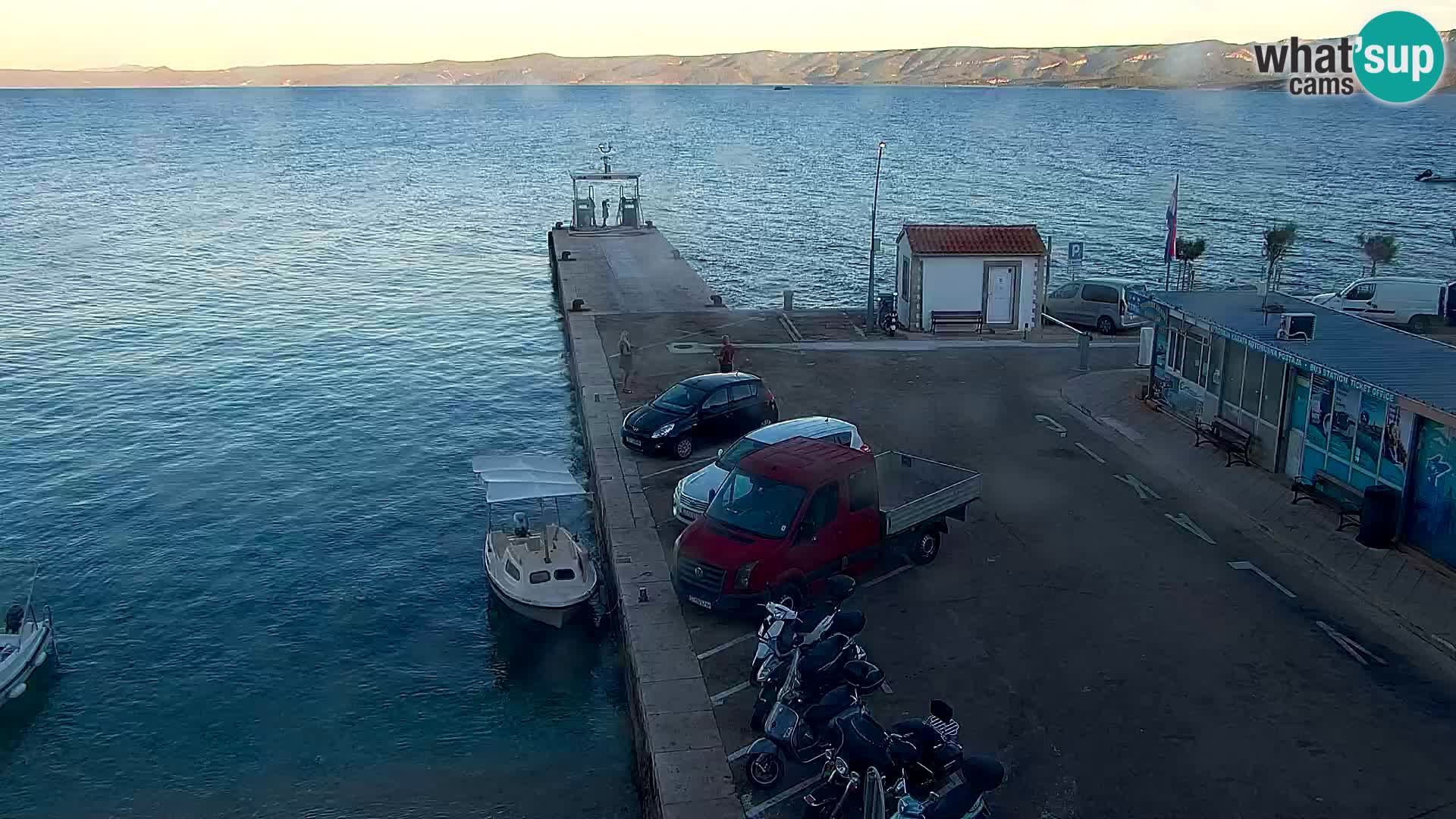 Webcam Bol centre-ville & marina – Vue en direct depuis Bol, île de Brač