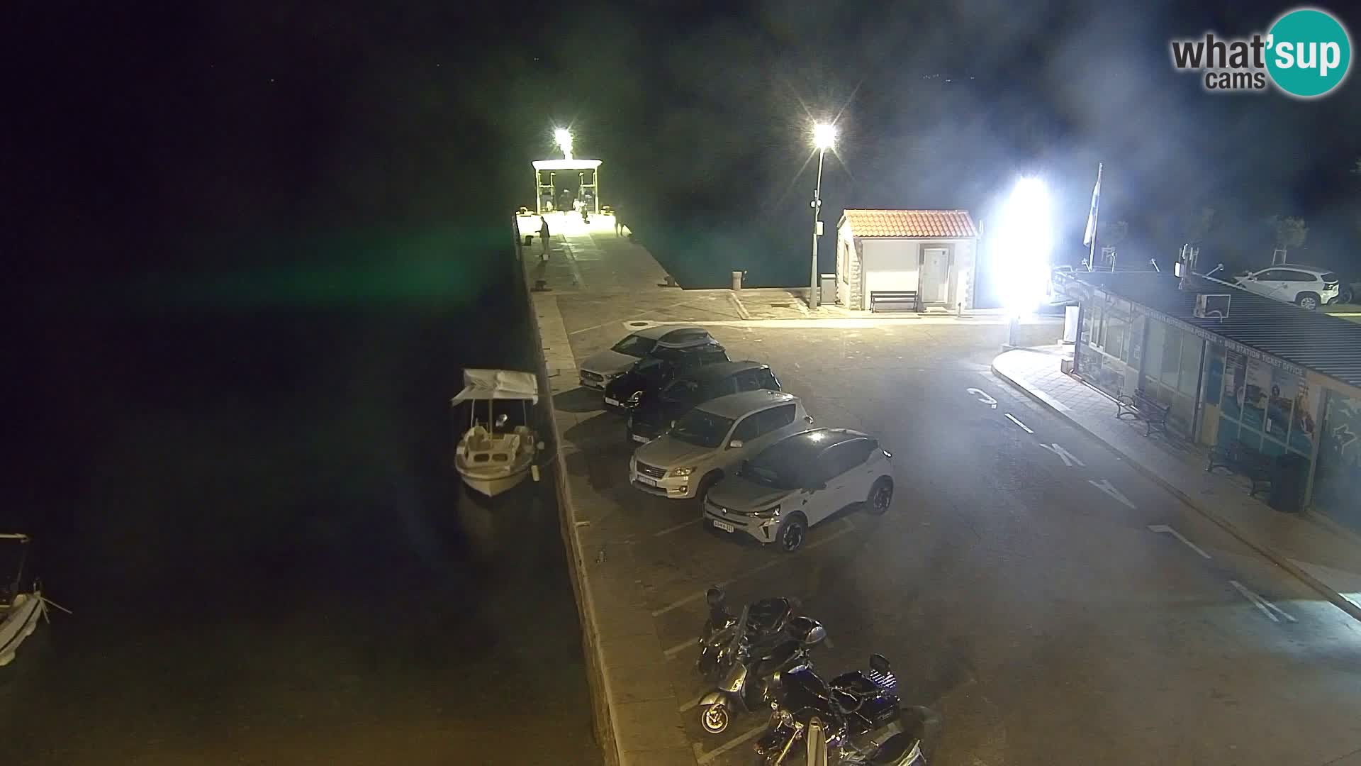 Webcam Bol centre-ville & marina – Vue en direct depuis Bol, île de Brač