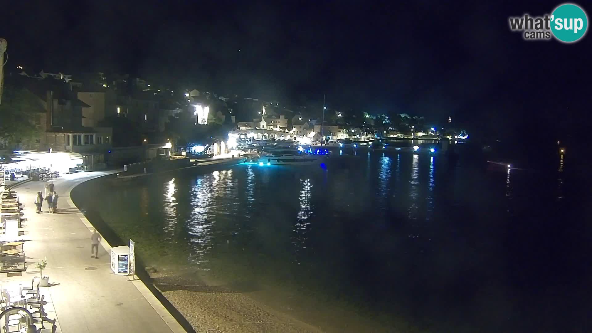 Webcam Bol centre-ville & marina – Vue en direct depuis Bol, île de Brač