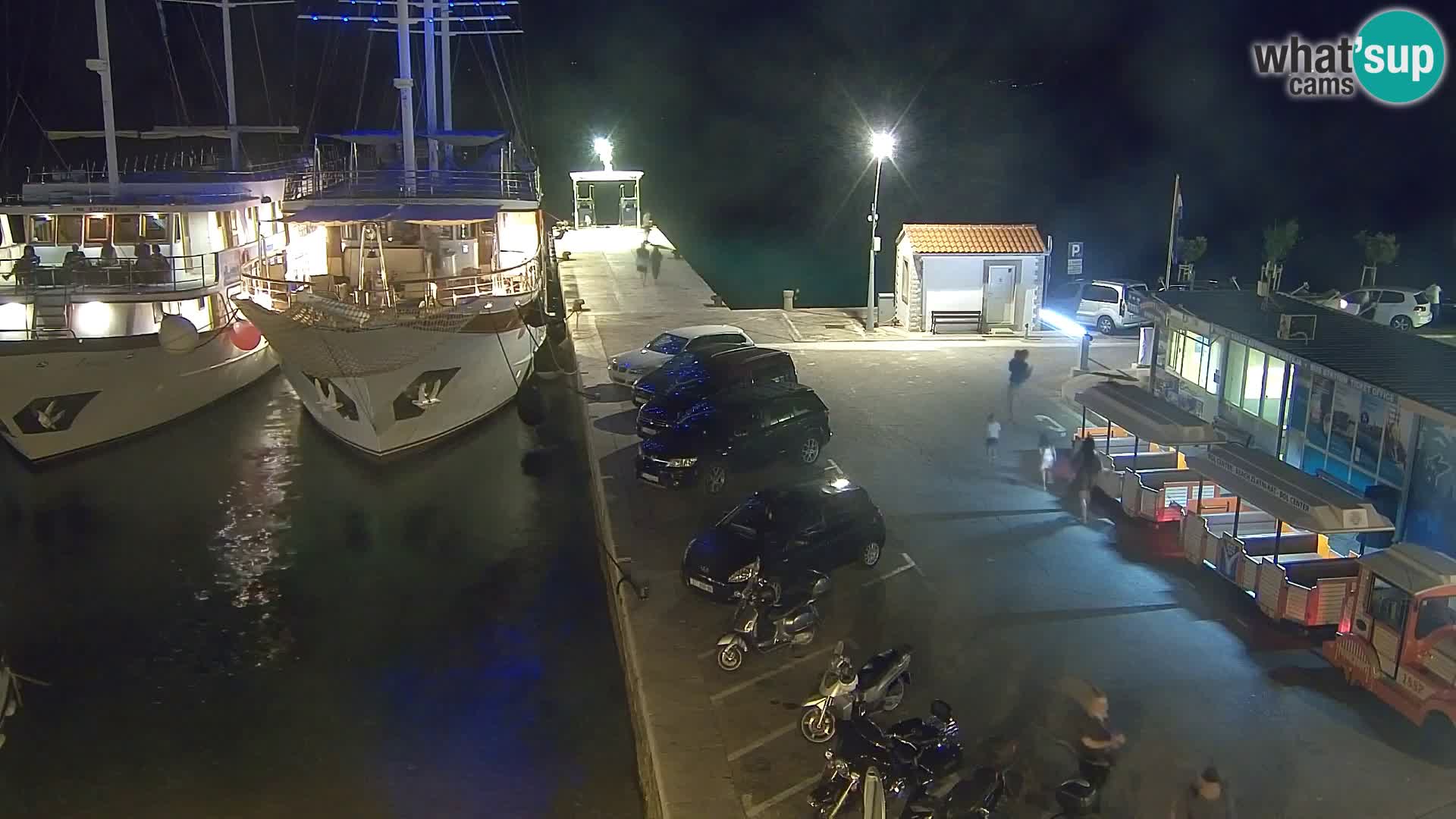 Webcam Bol Hafen & Ortszentrum – Liveblick aus Bol auf der Insel Brač