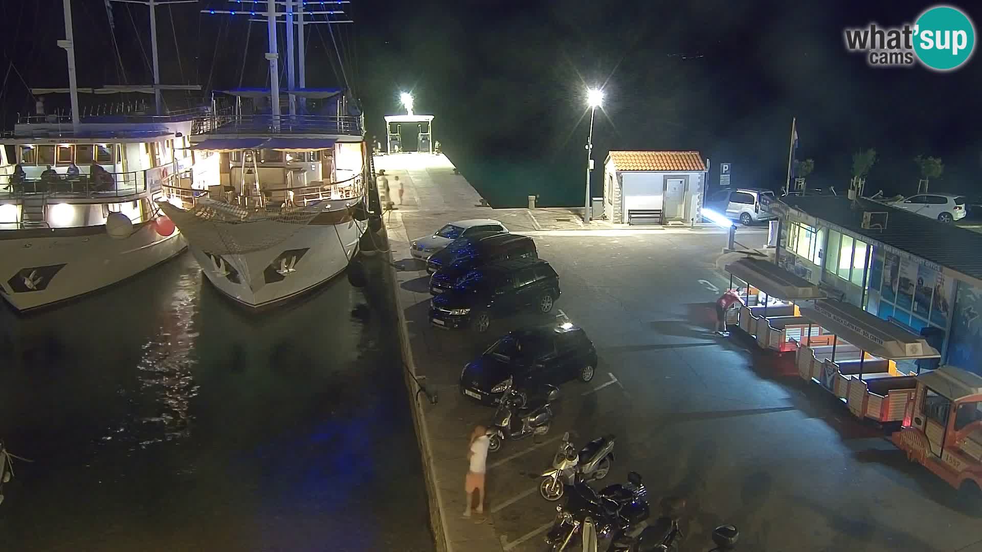 Webcam Bol Hafen & Ortszentrum – Liveblick aus Bol auf der Insel Brač