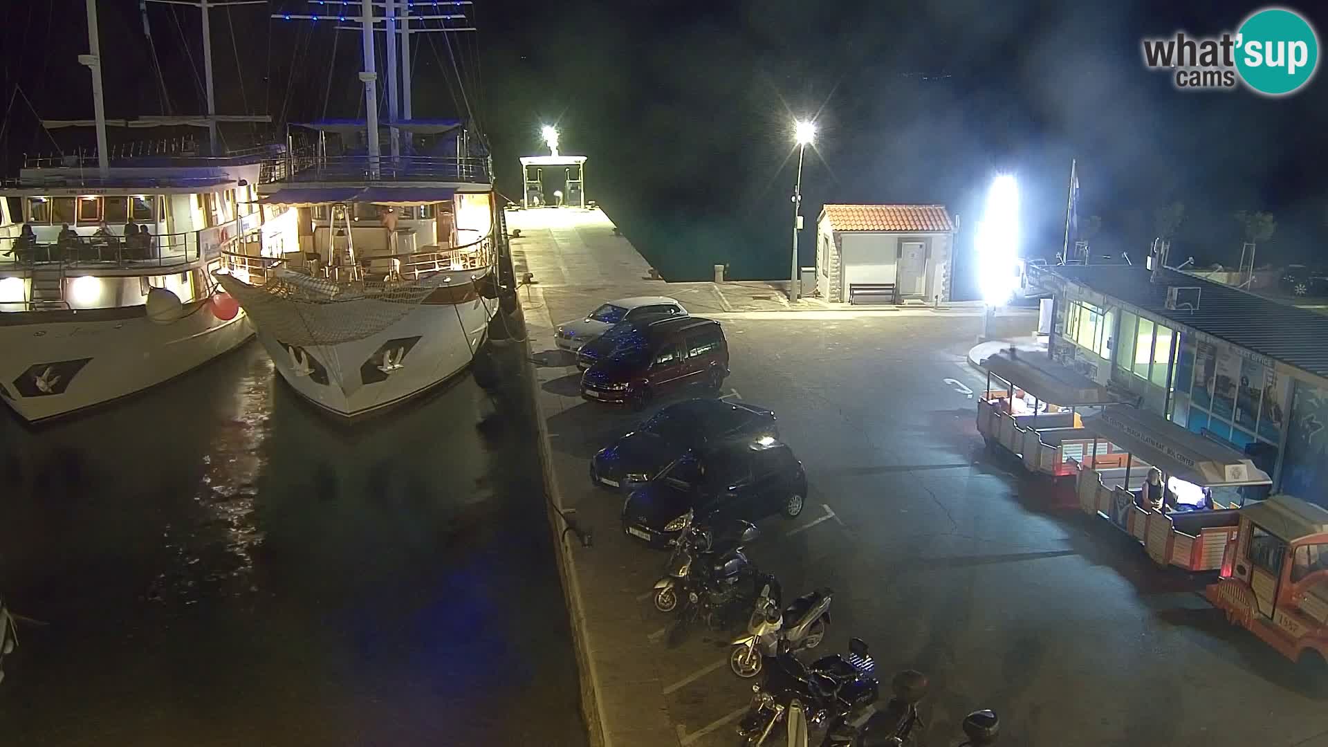 Webcam Bol Hafen & Ortszentrum – Liveblick aus Bol auf der Insel Brač