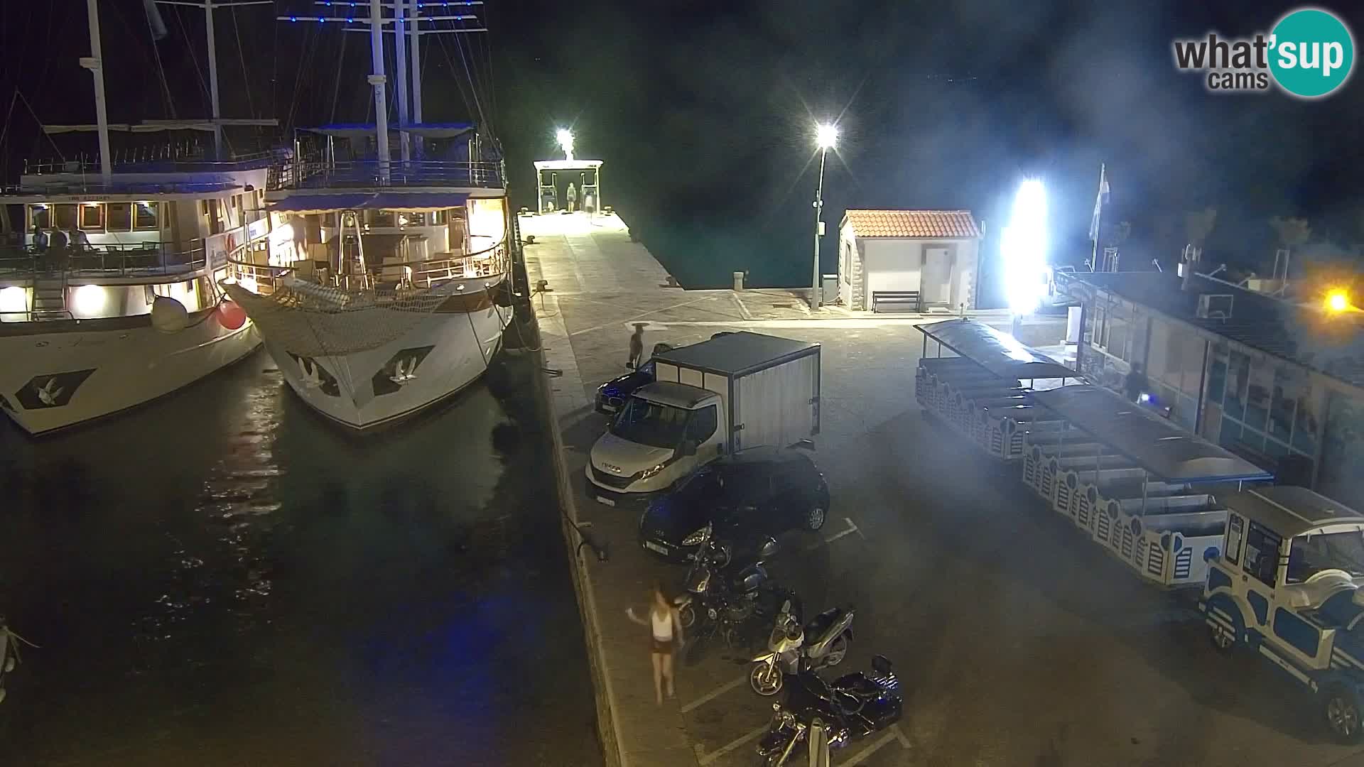 Webcam Bol Hafen & Ortszentrum – Liveblick aus Bol auf der Insel Brač