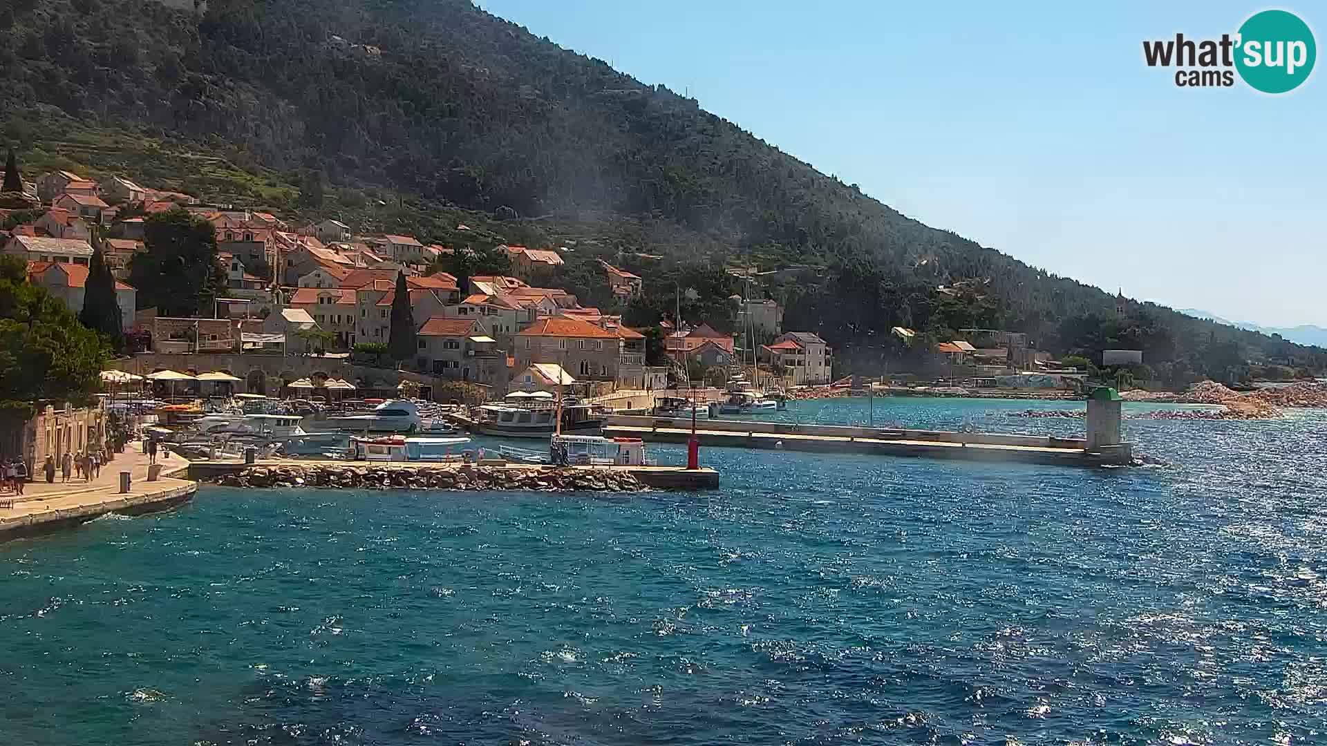 Webcam Bol Town Center & Marina – Live View from Bol, Brač