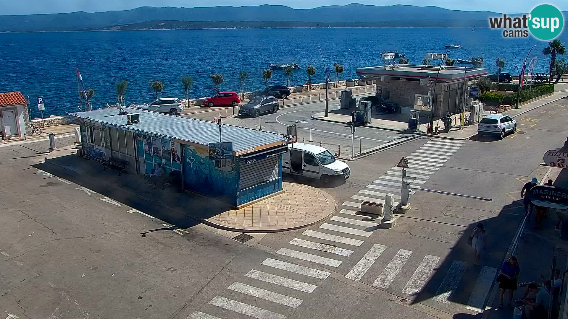 Webcam Bol Hafen & Ortszentrum – Liveblick aus Bol auf der Insel Brač