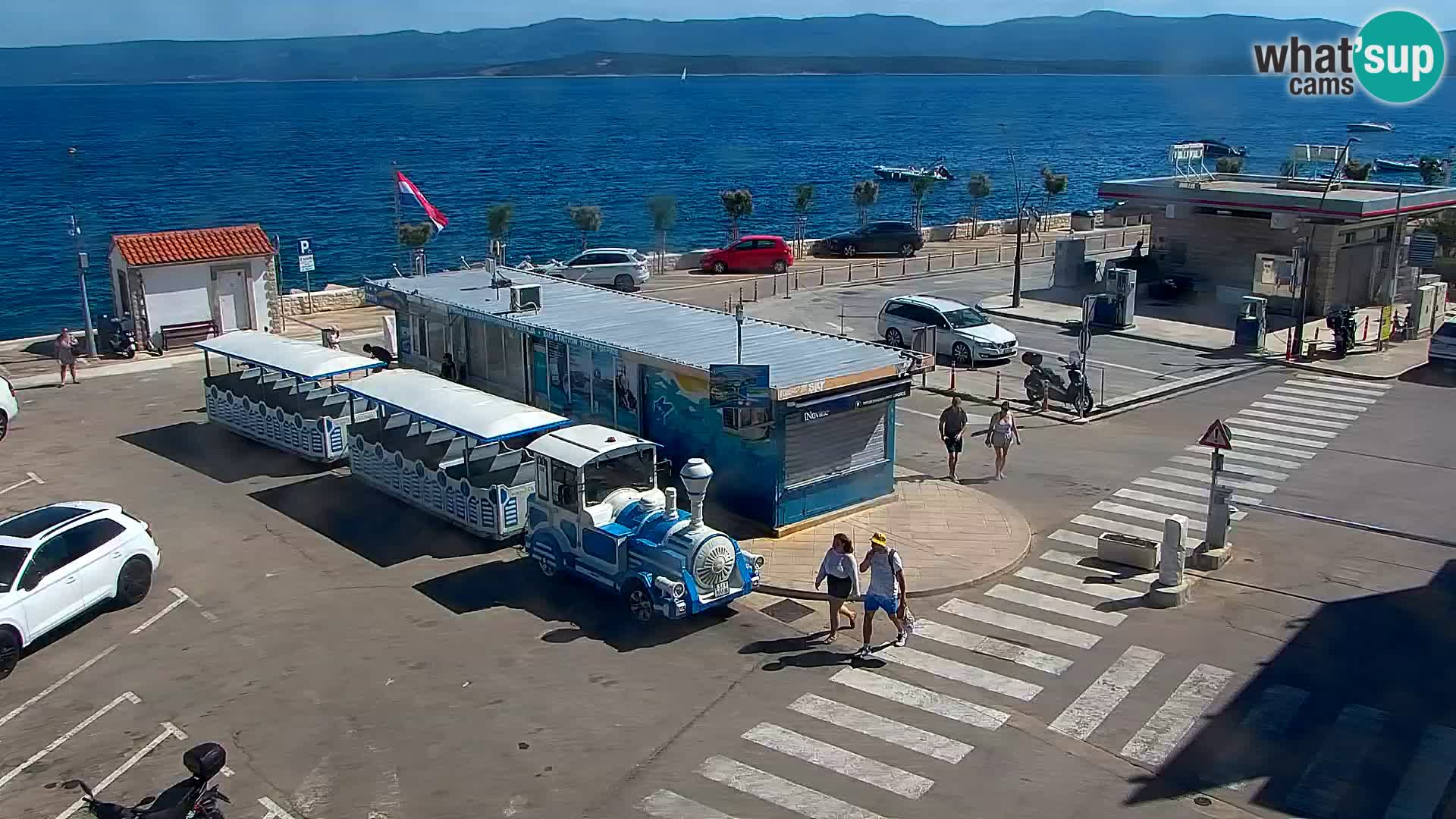 Webcam Bol centre-ville & marina – Vue en direct depuis Bol, île de Brač