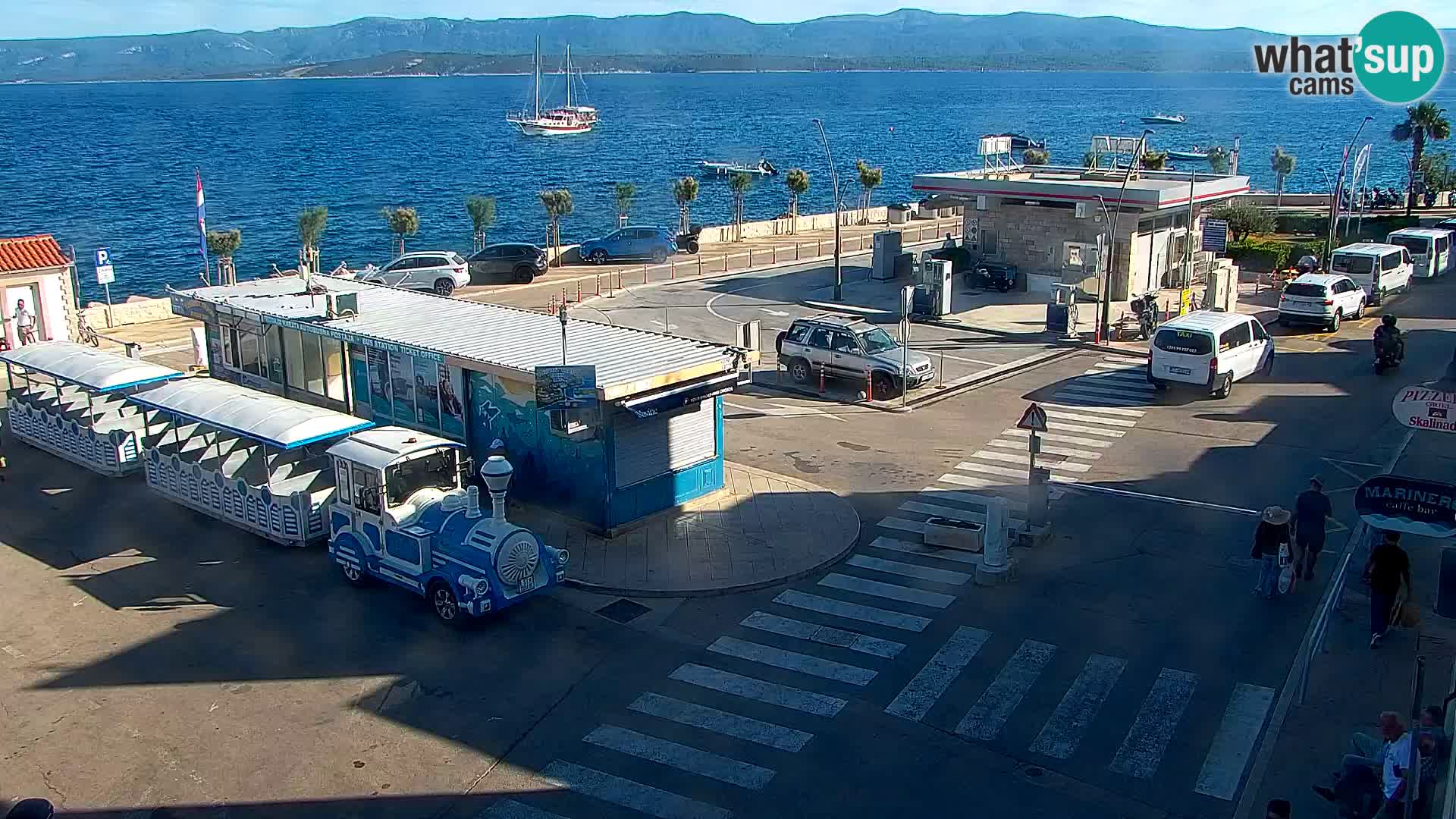Webcam Bol centre-ville & marina – Vue en direct depuis Bol, île de Brač