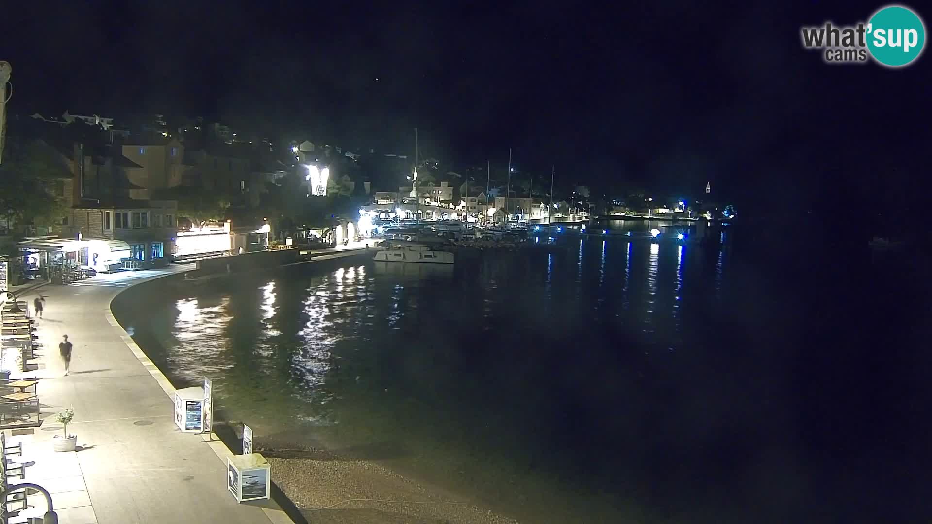 Webcam Bol centre-ville & marina – Vue en direct depuis Bol, île de Brač