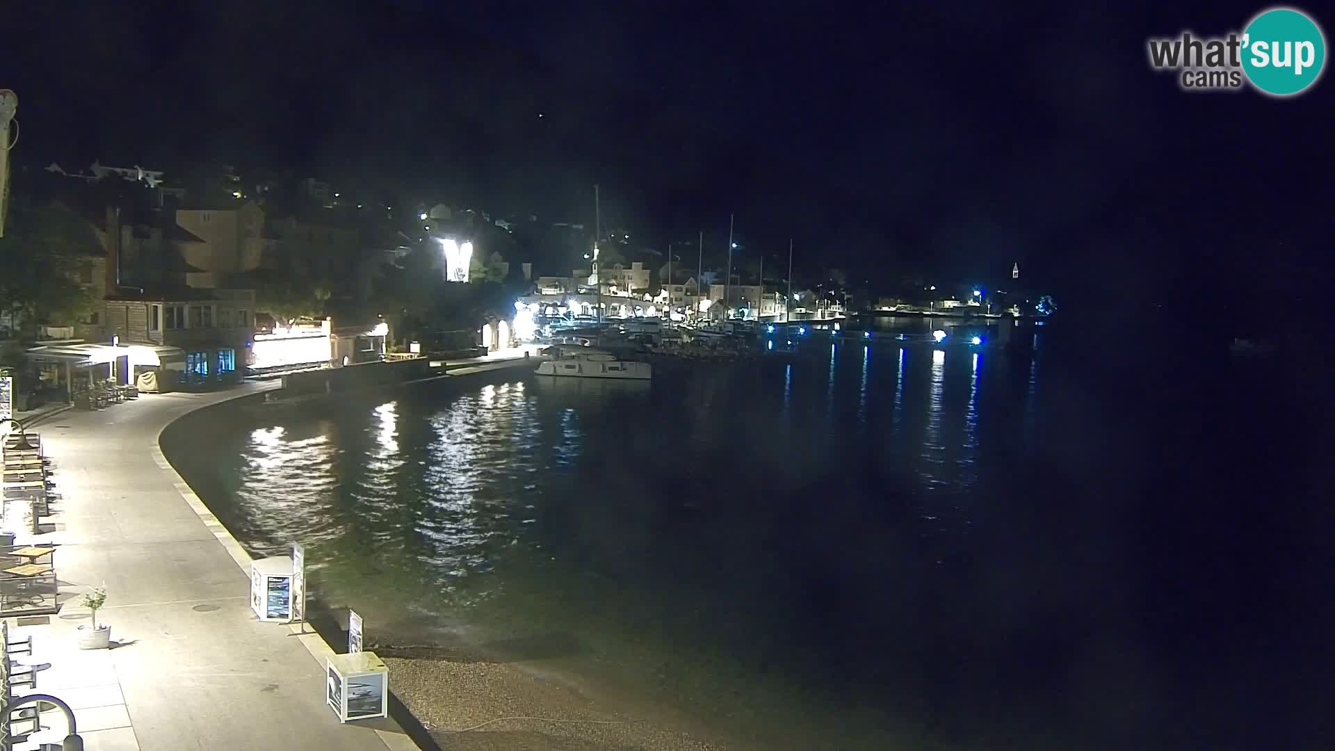 Webcam Bol Hafen & Ortszentrum – Liveblick aus Bol auf der Insel Brač