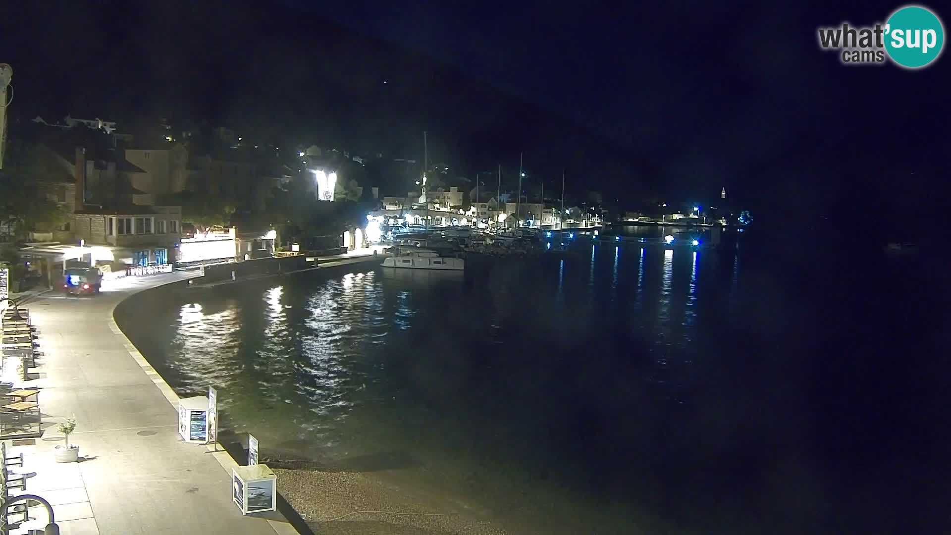 Webcam Bol Hafen & Ortszentrum – Liveblick aus Bol auf der Insel Brač