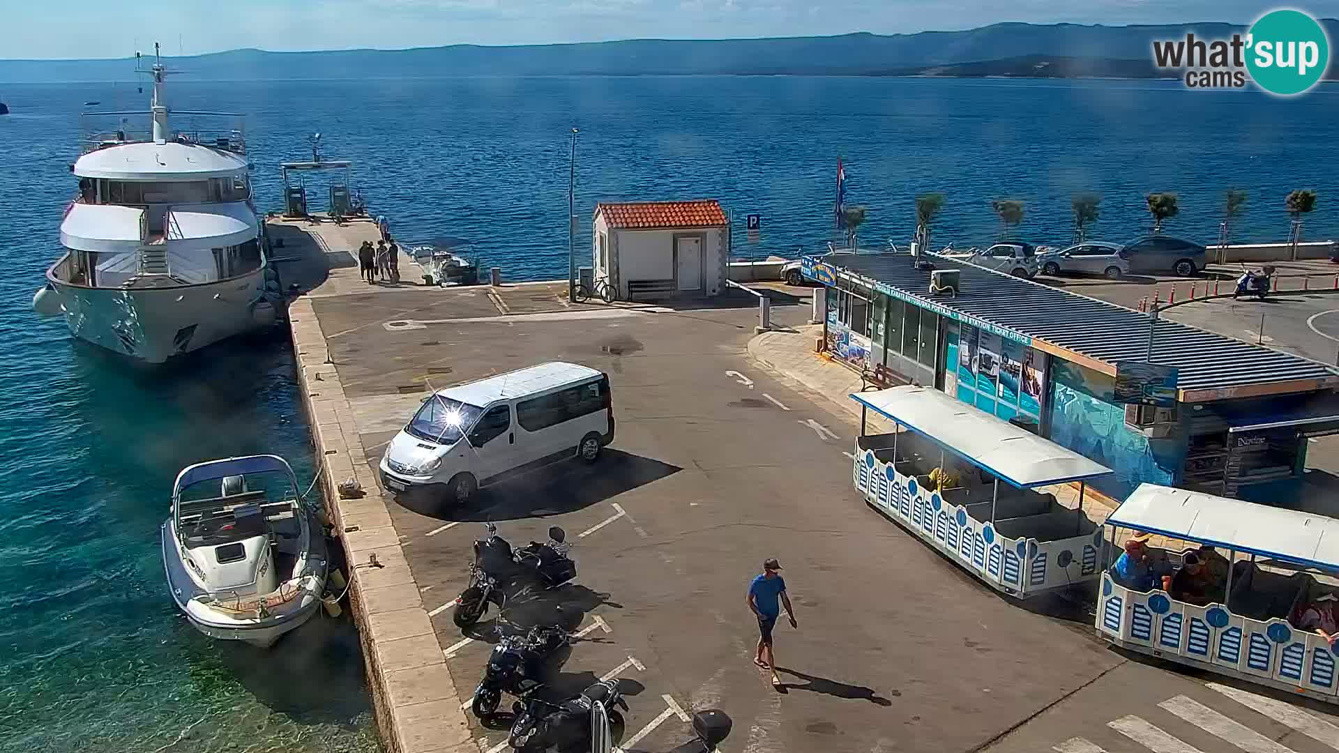 Webcam Bol Town Center & Marina – Live View from Bol, Brač