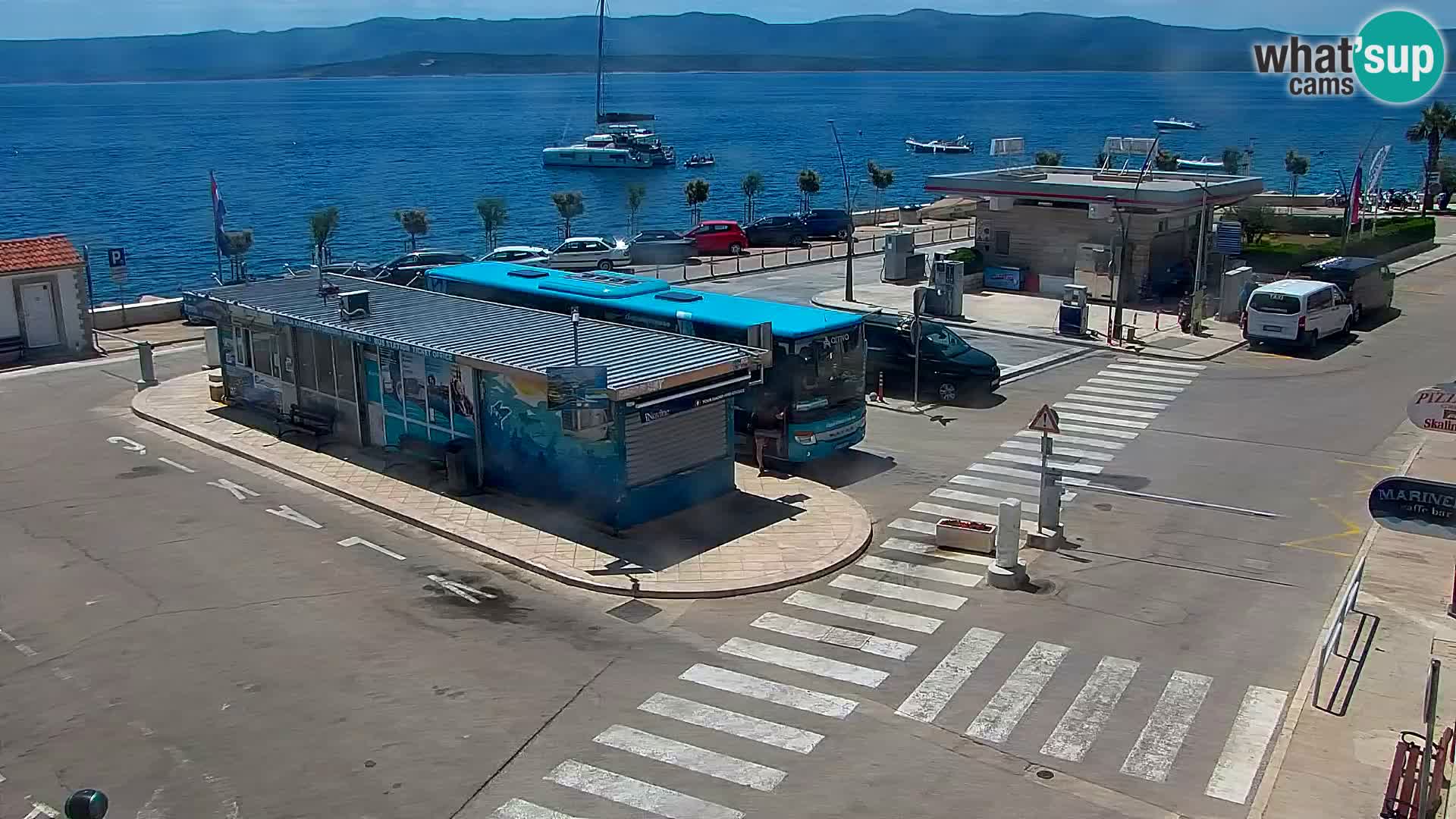 Webcam Bol Town Center & Marina – Live View from Bol, Brač