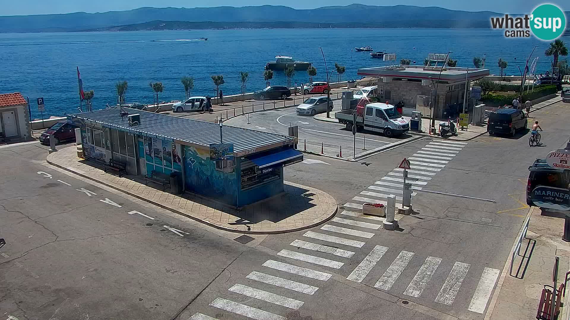 Webcam Bol centre-ville & marina – Vue en direct depuis Bol, île de Brač