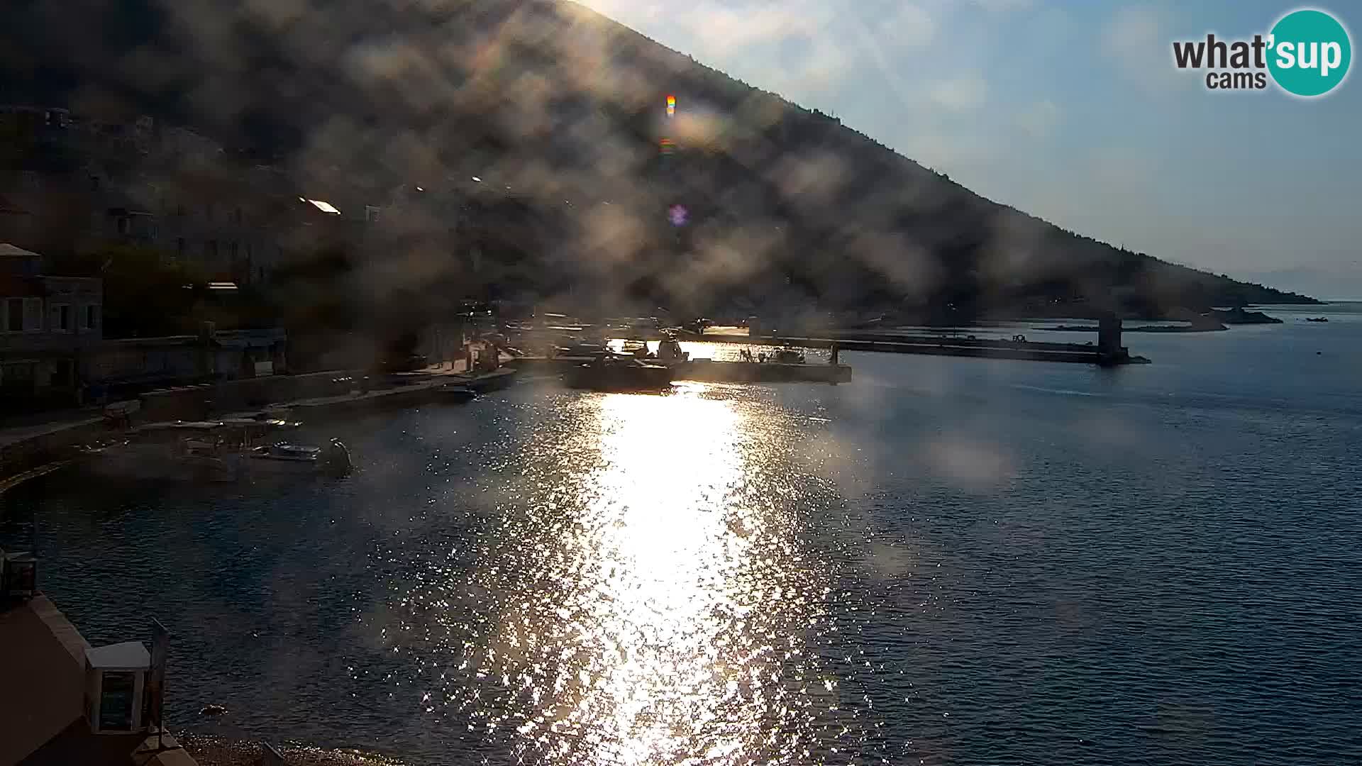 Webcam Bol Centre-Ville & Marina – Vue en direct depuis Bol, île de Brač